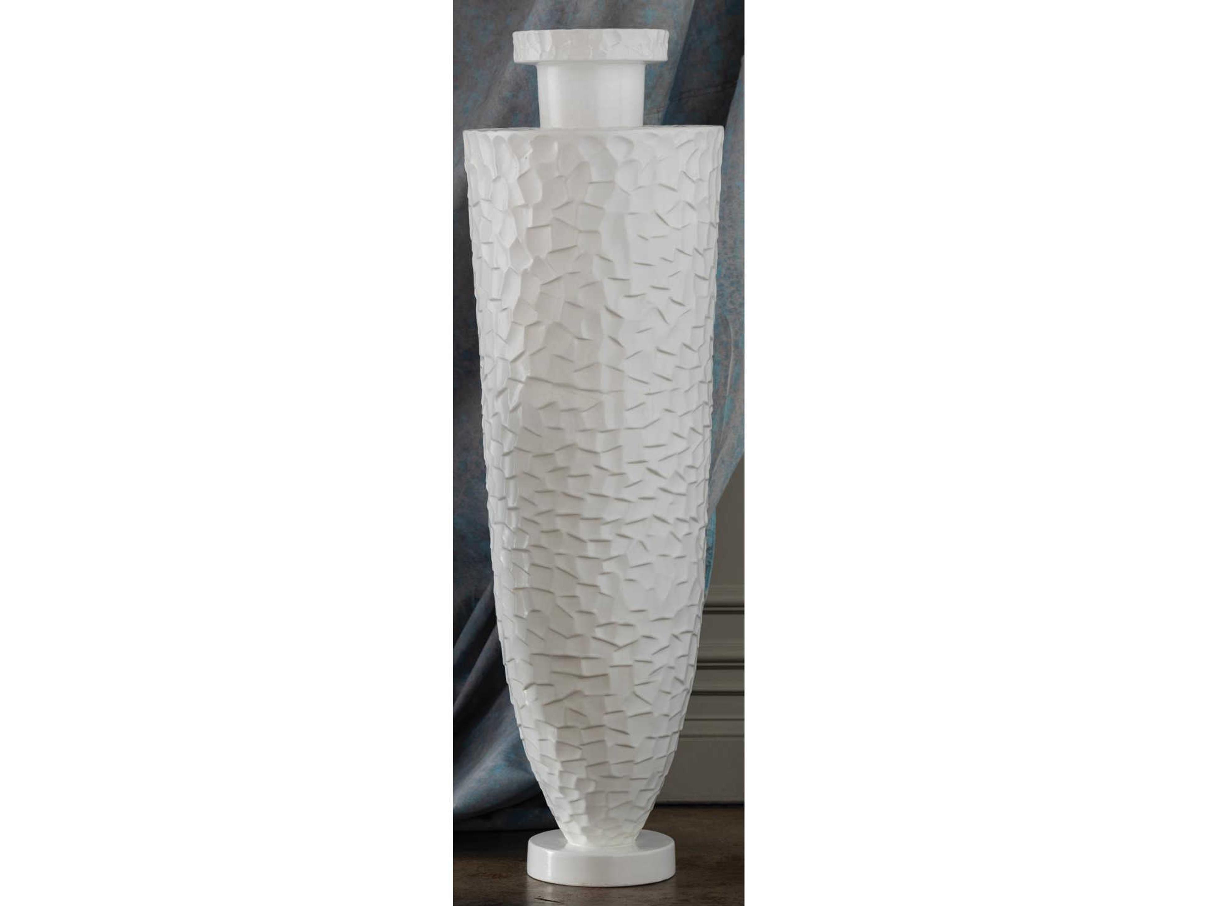 Monumental Chiseled Large Vase