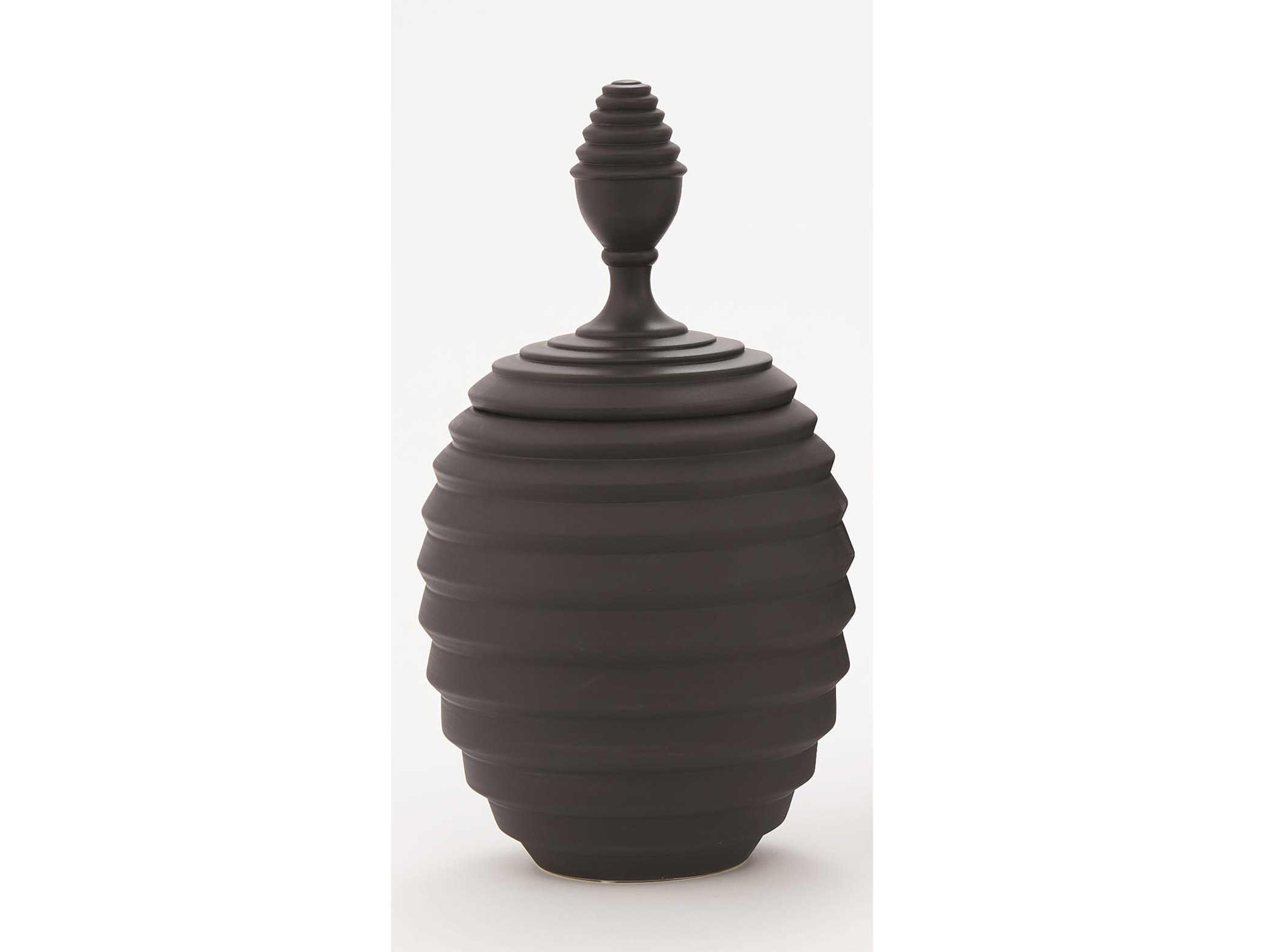 Orion Black Medium Urn