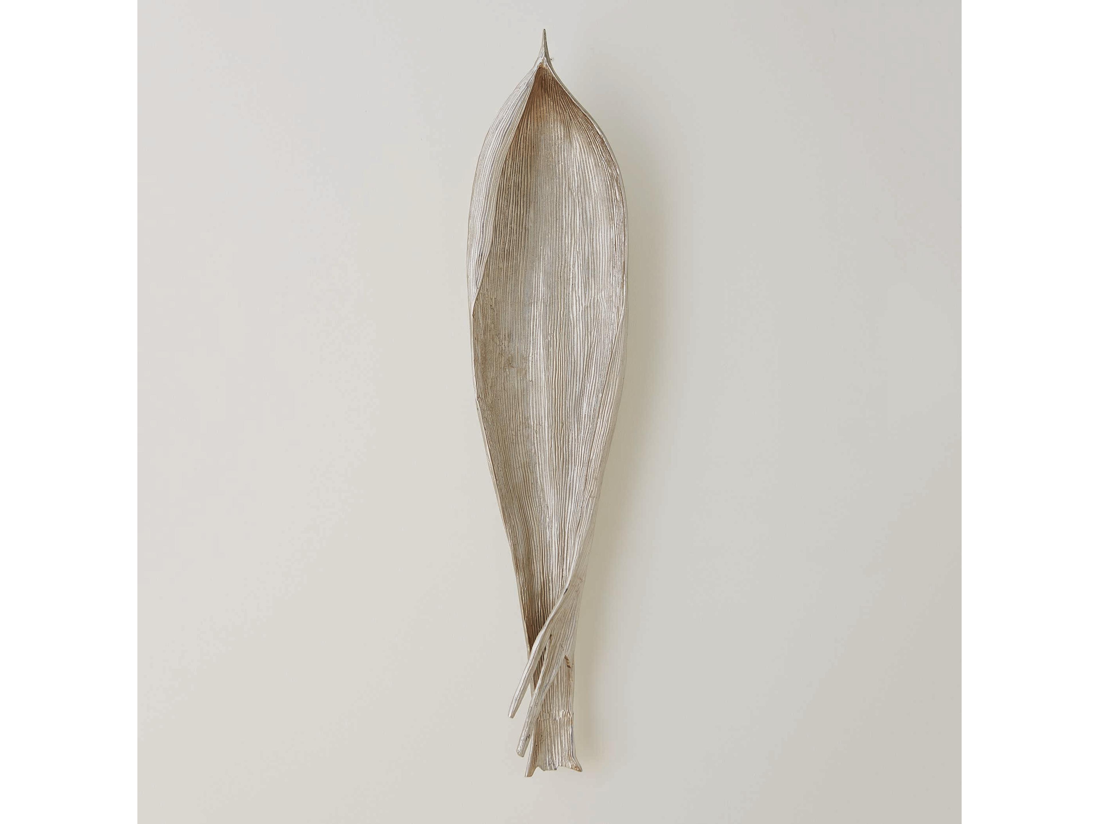 Nickel Palm Seed Pod Wall Art