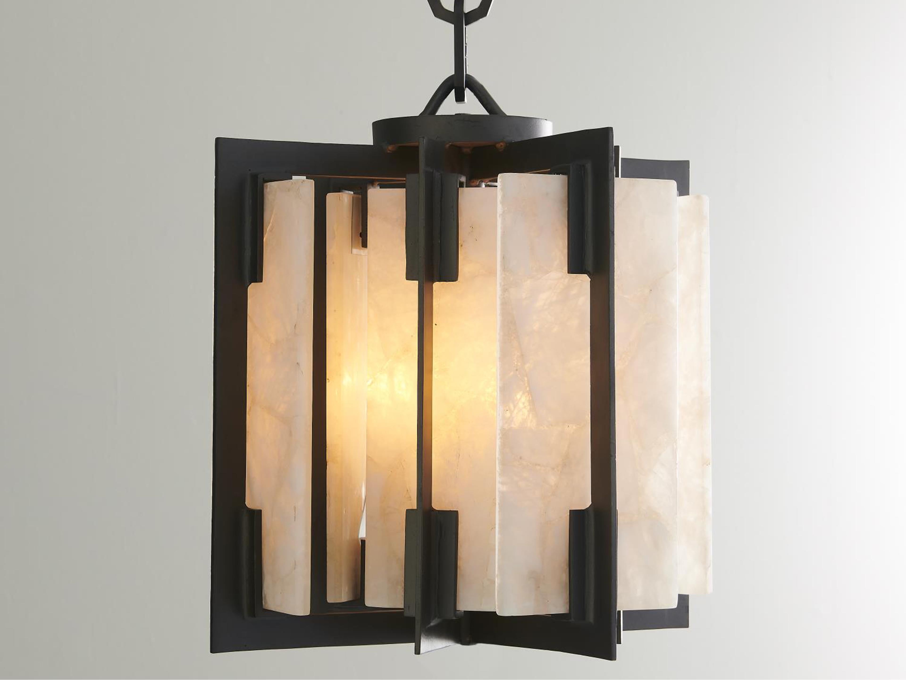 4-Light Bronze Brass Pendant