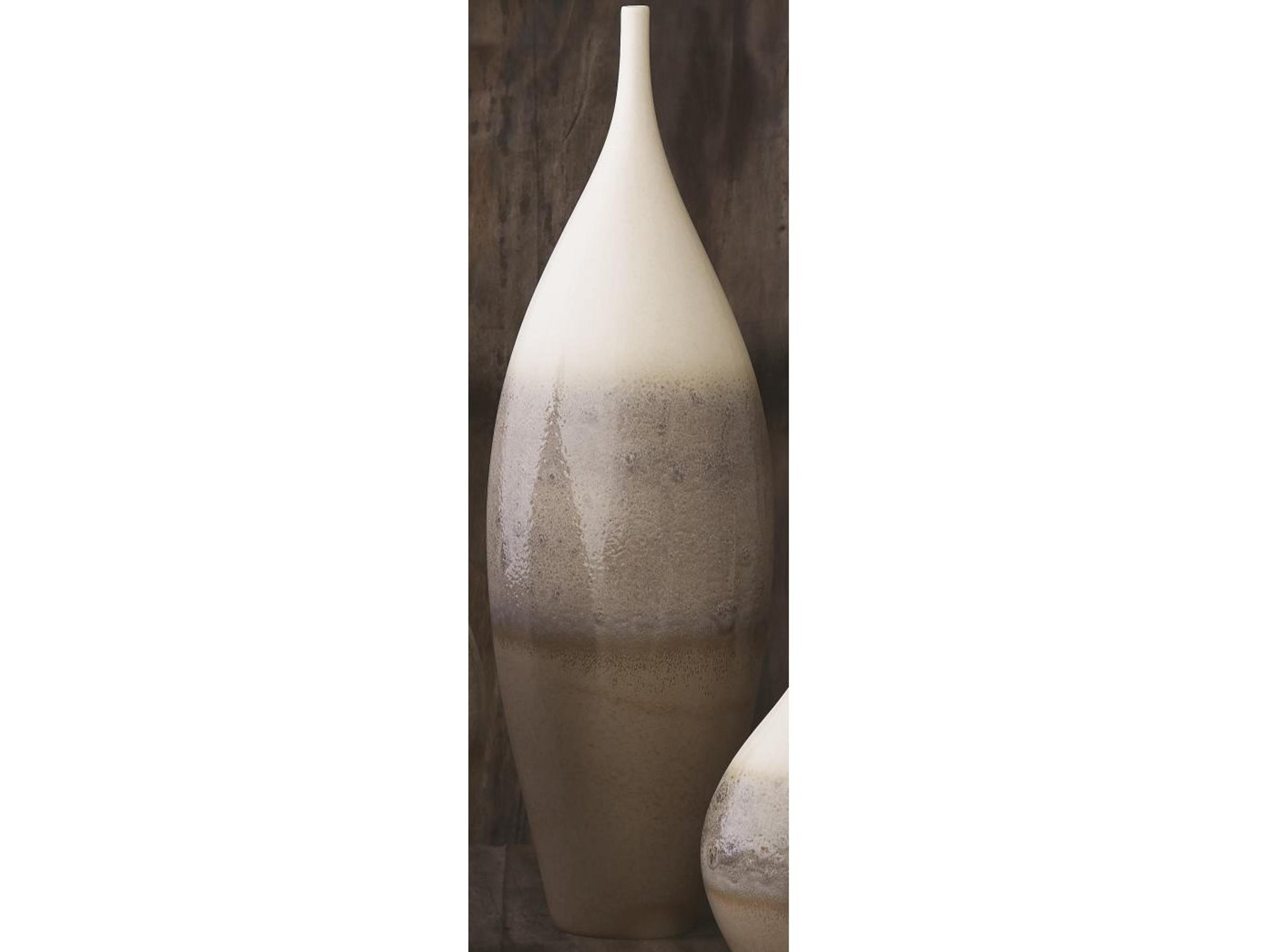 Rises Cream Large Tall Vase