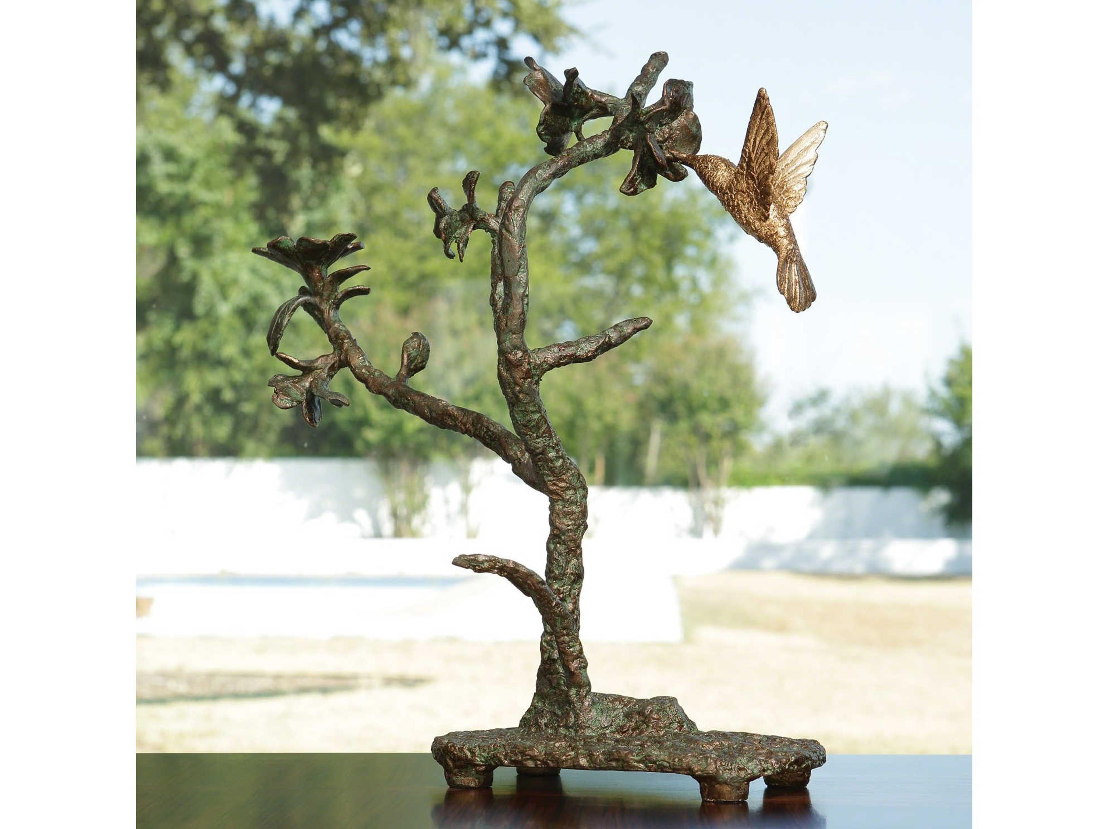 Hummingbird Verdi Sculpture