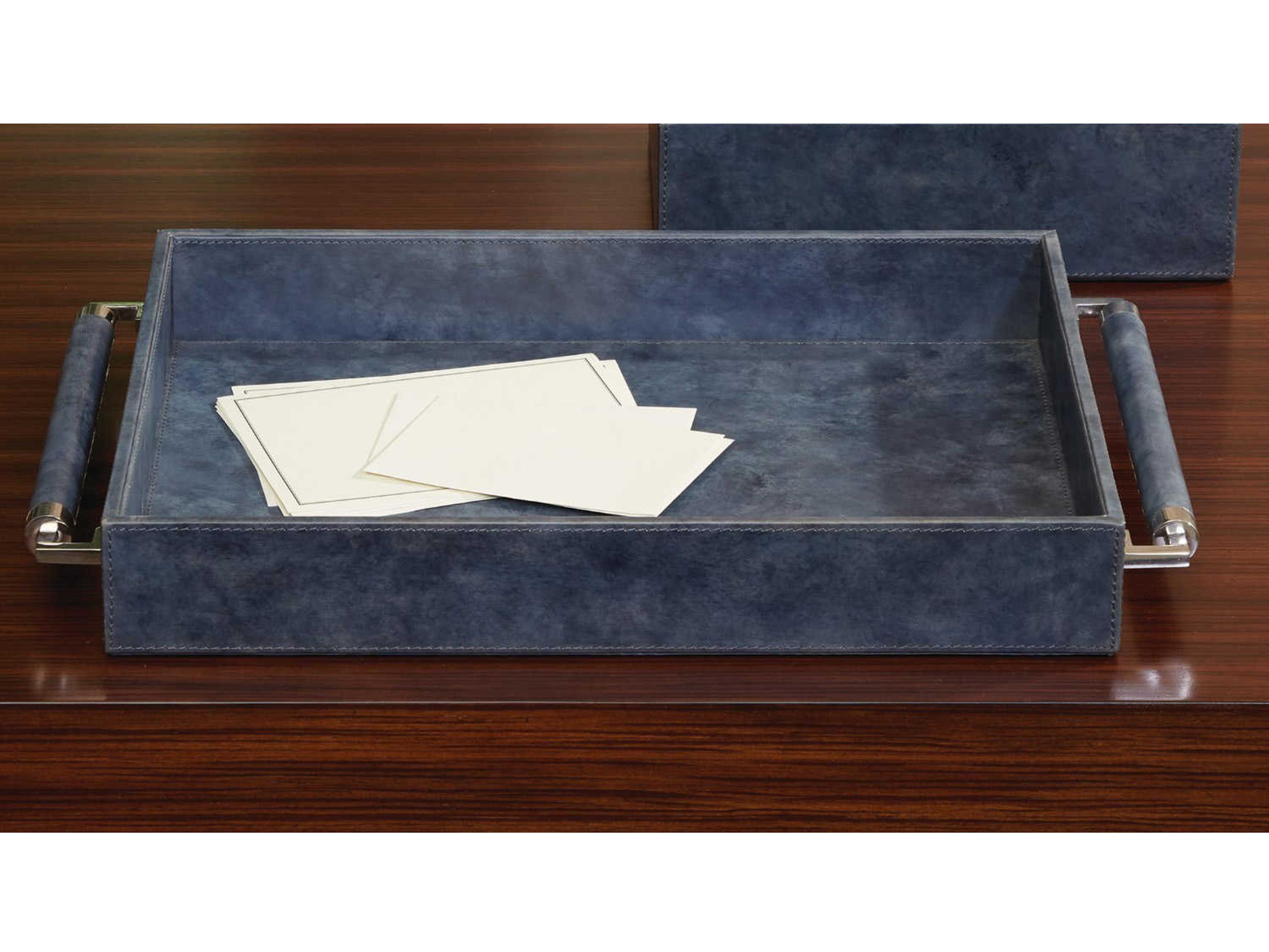 Blue Wash Serving Tray