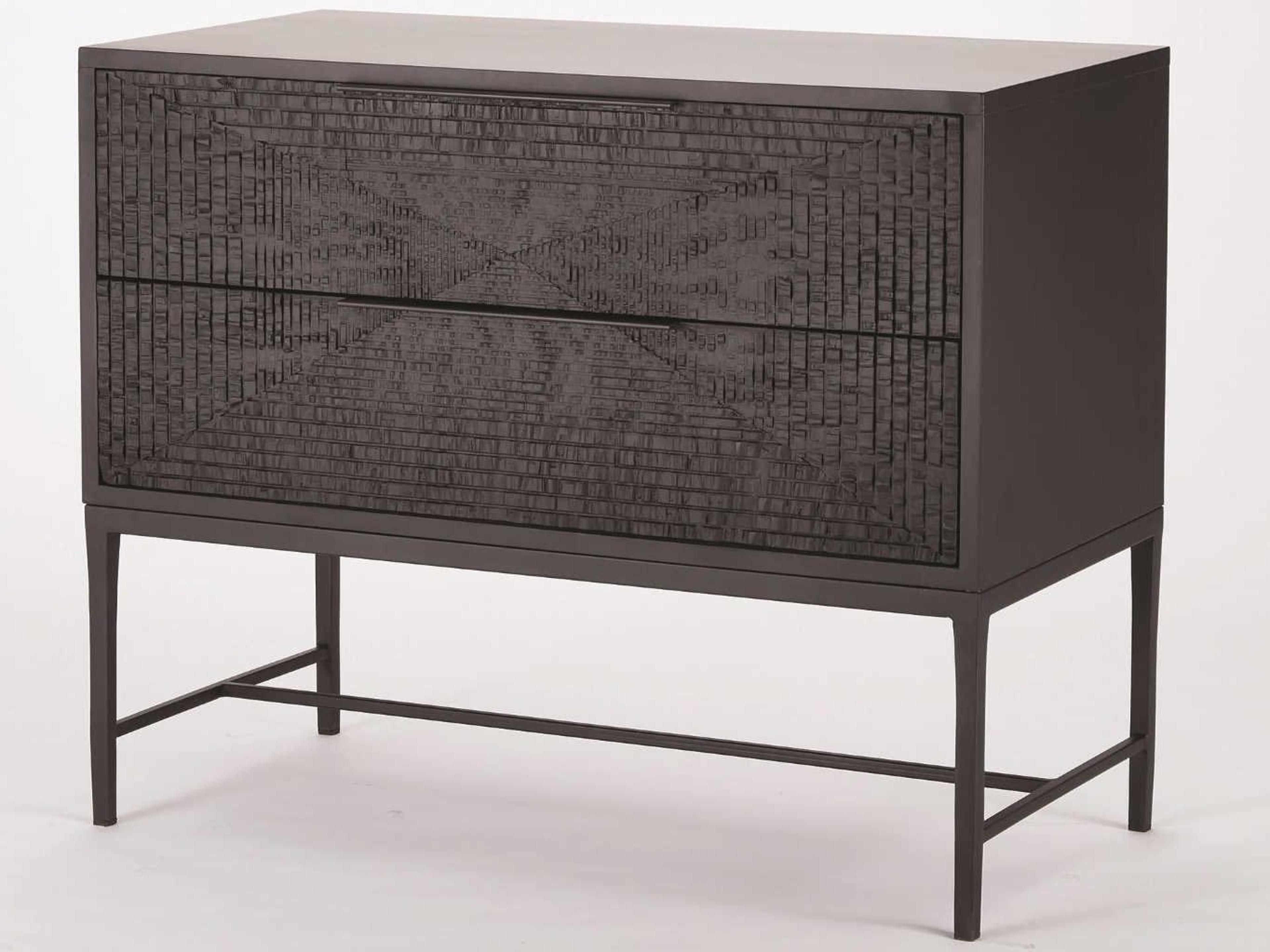 3-Drawers Poplar Wood Dresser