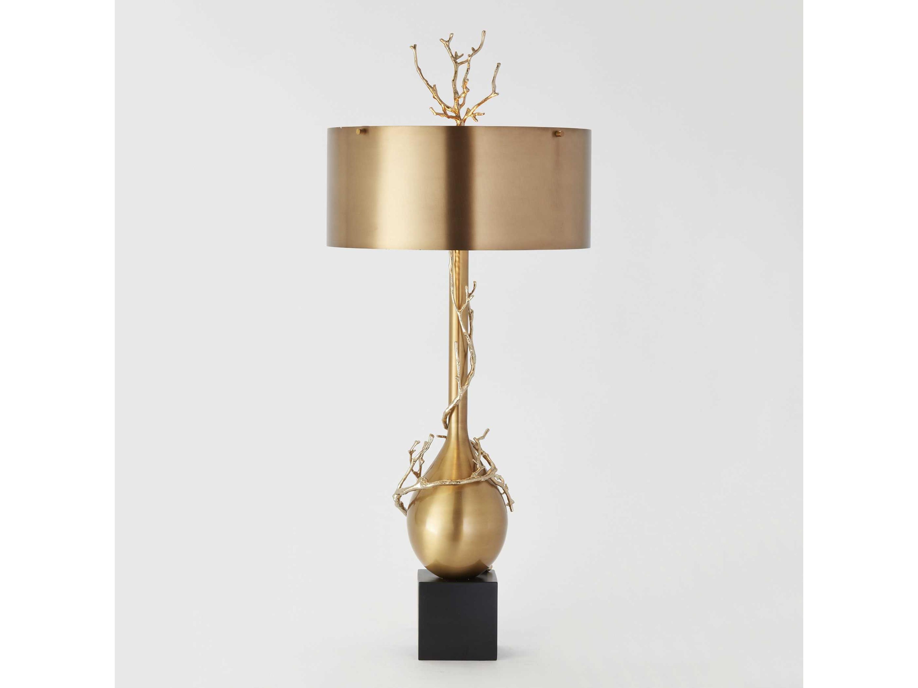 Twig Brass Buffet Lamp