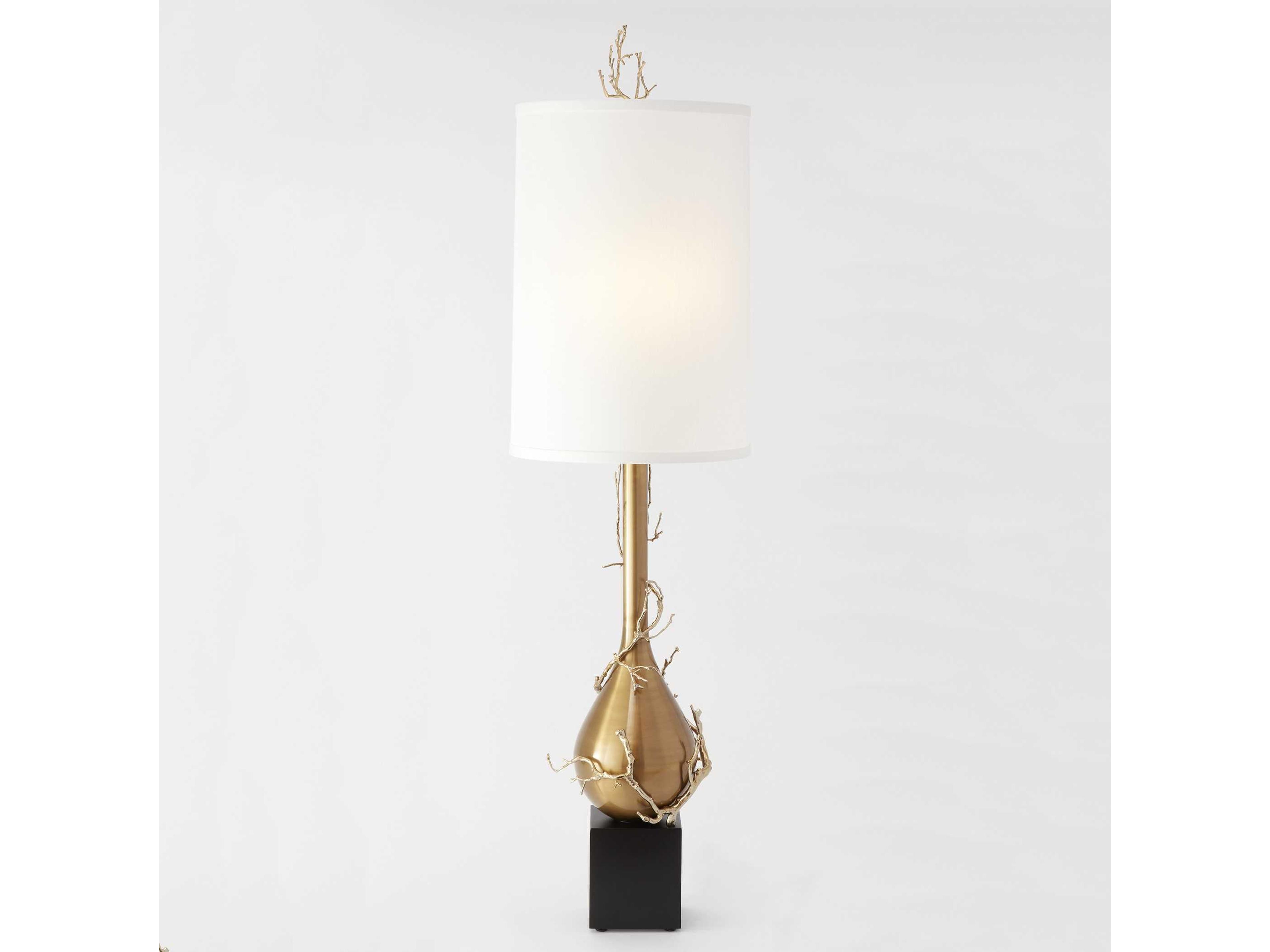 Twig Bulb Brass Floor Lamp