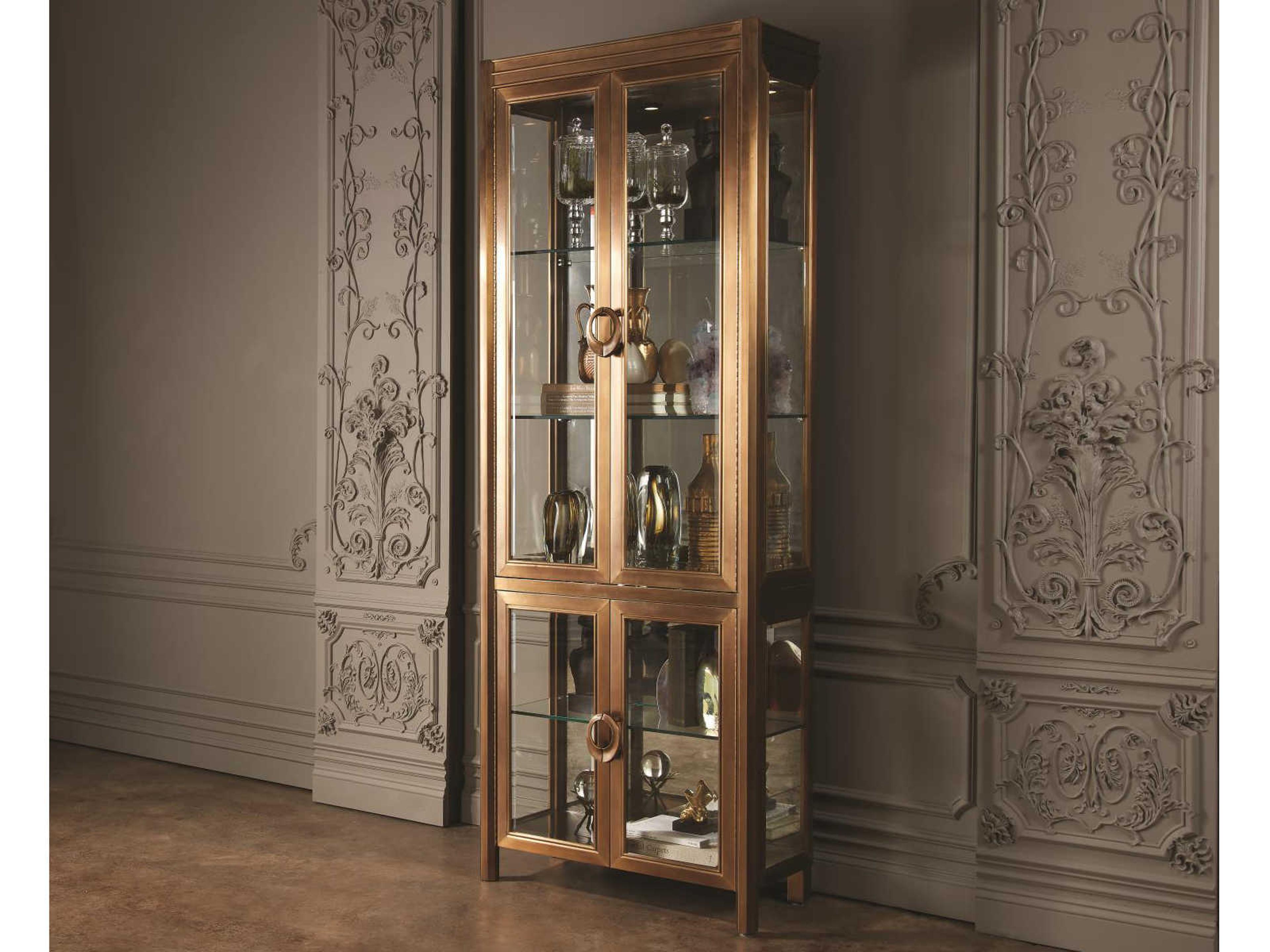 Poplar Wood Display Cabinet