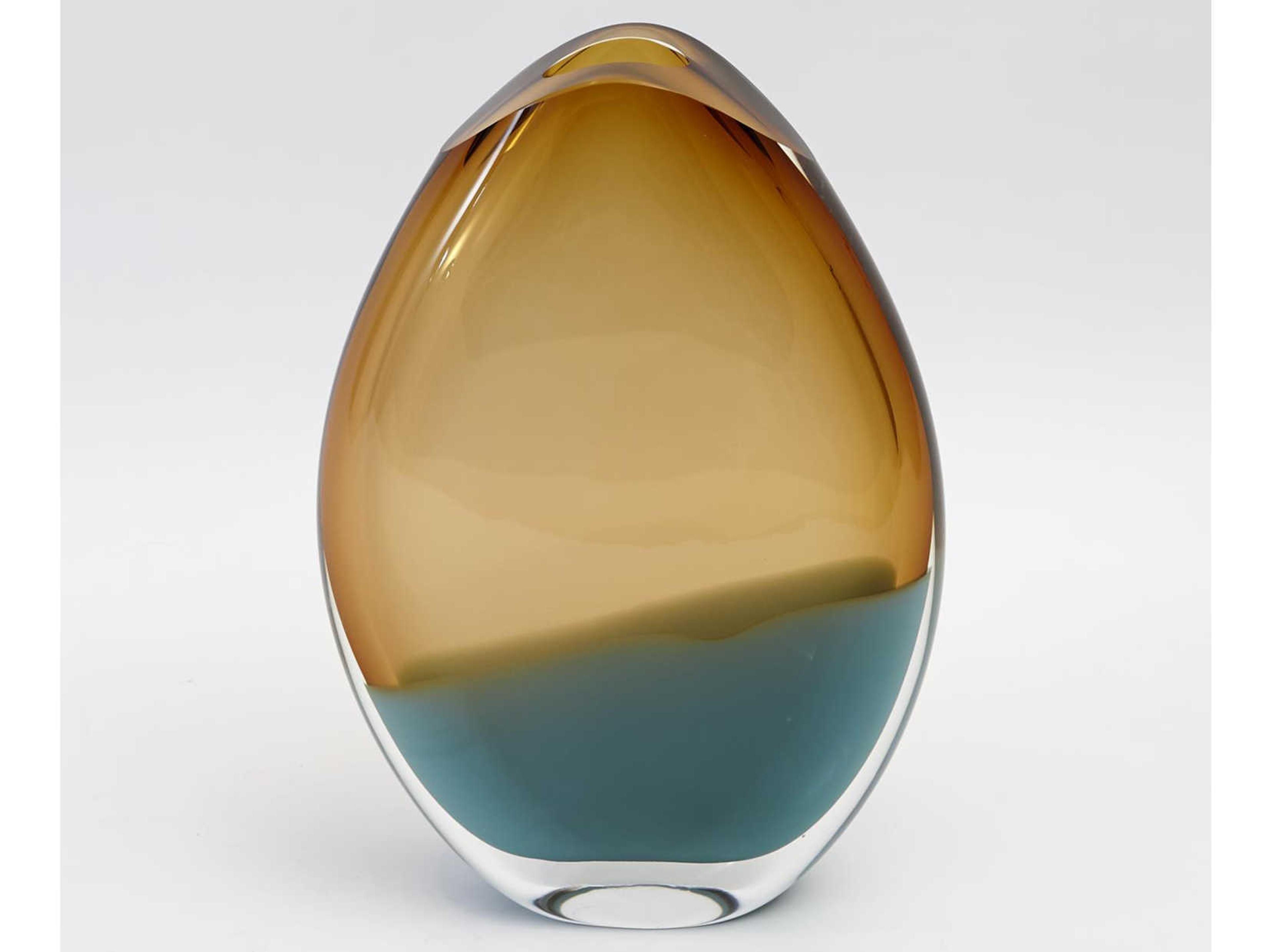 Pistachio Amber Large Vase