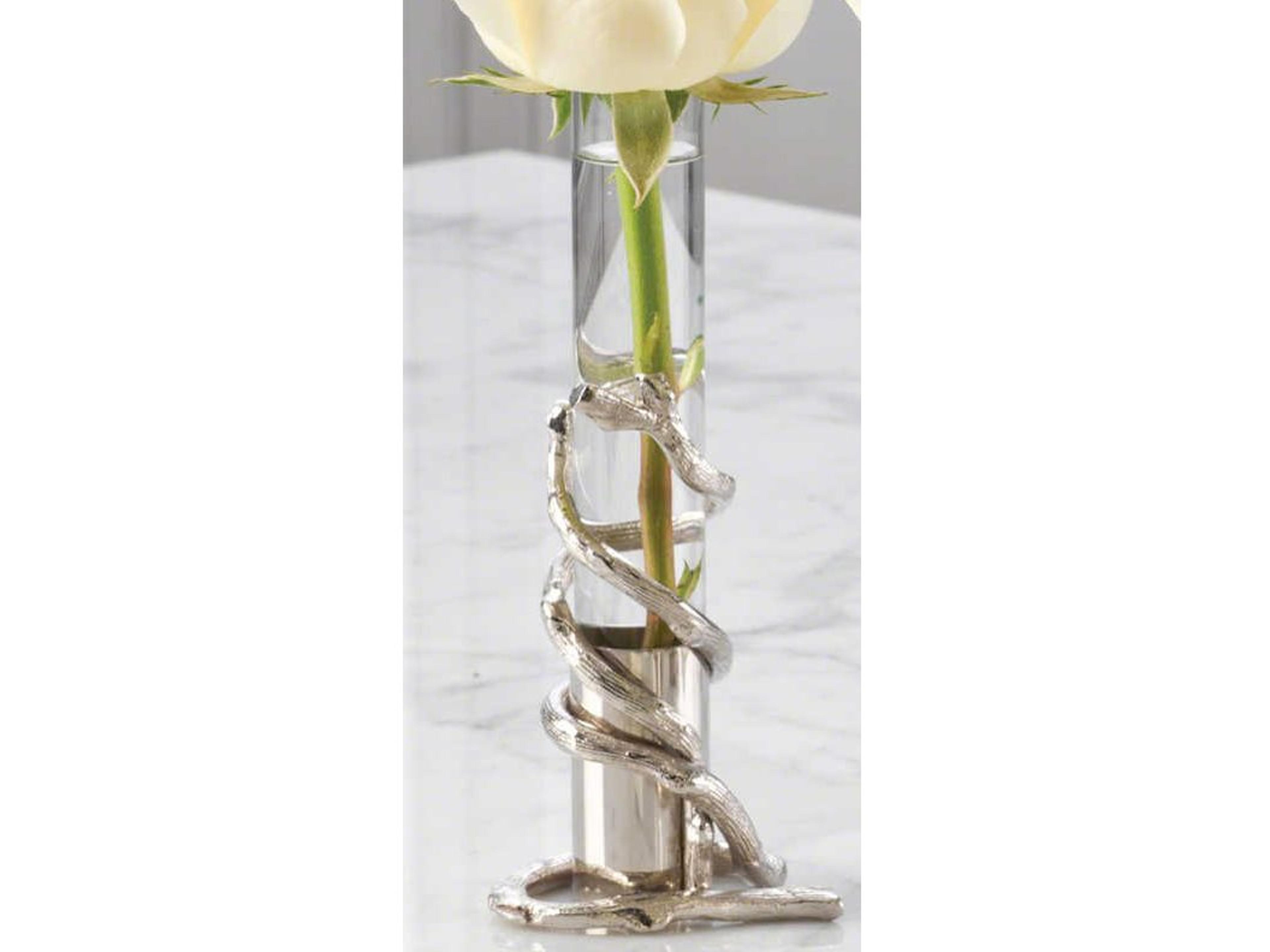 Branch Bud Nickel Vase