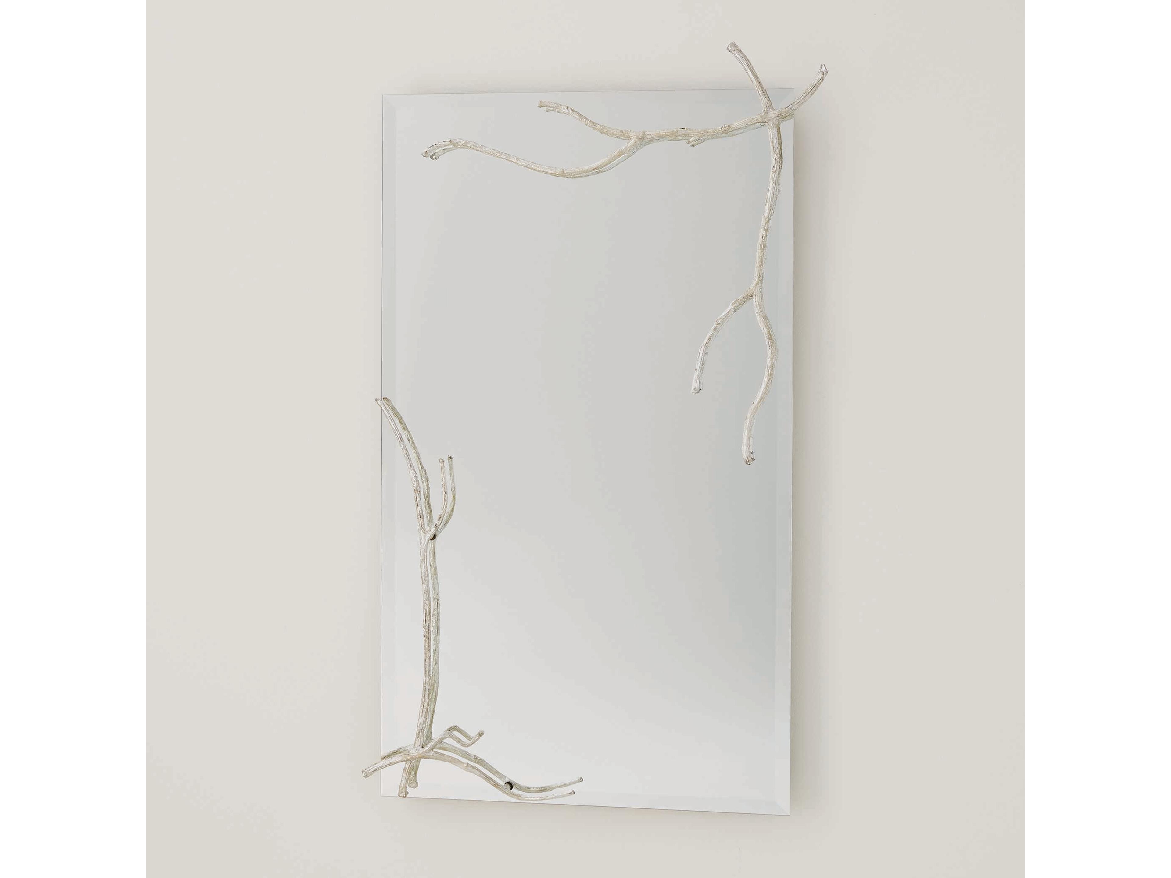 Global Views Silver Leaf Wall Mirror