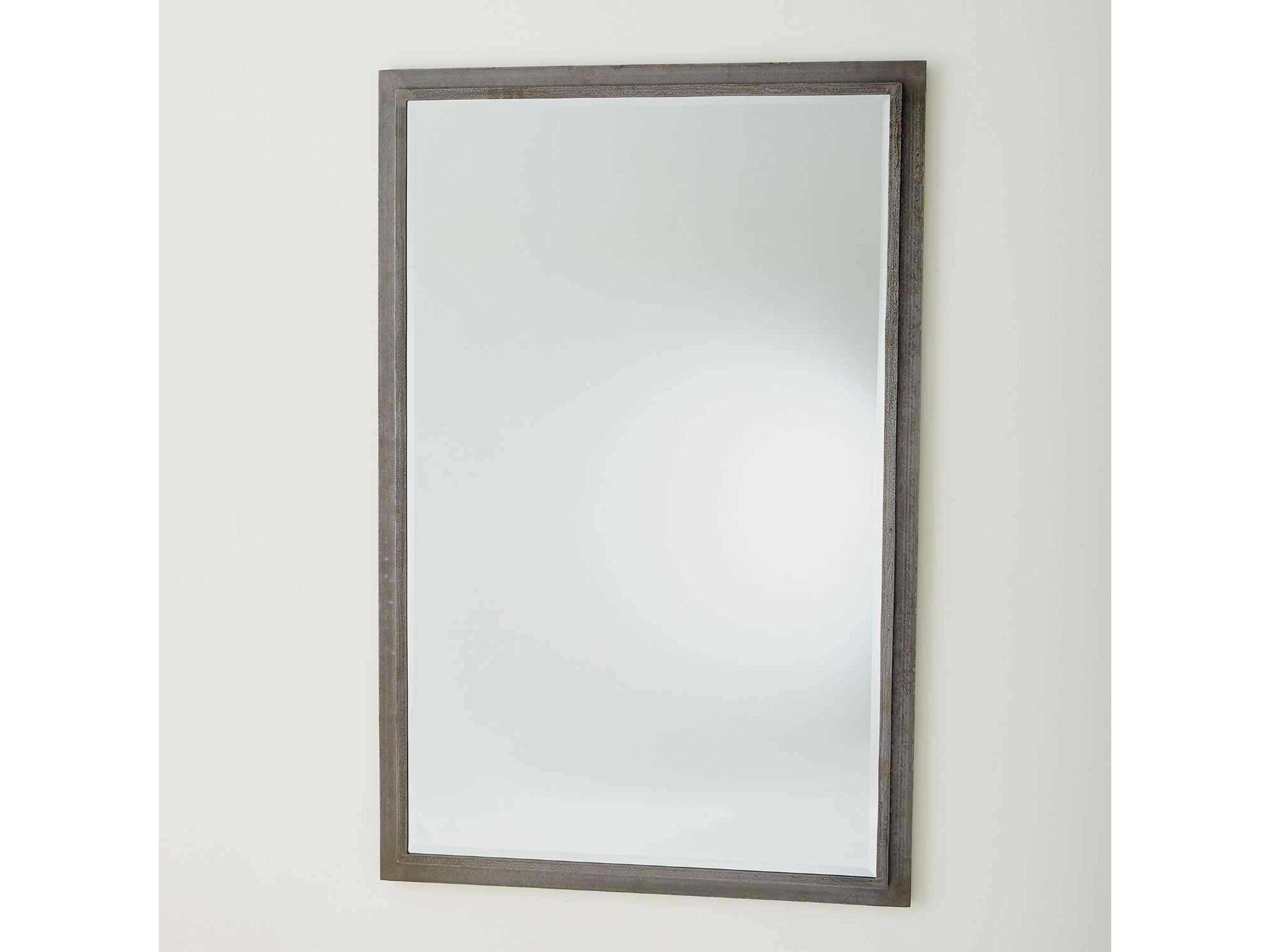 Global Views Natural Iron Wall Mirror