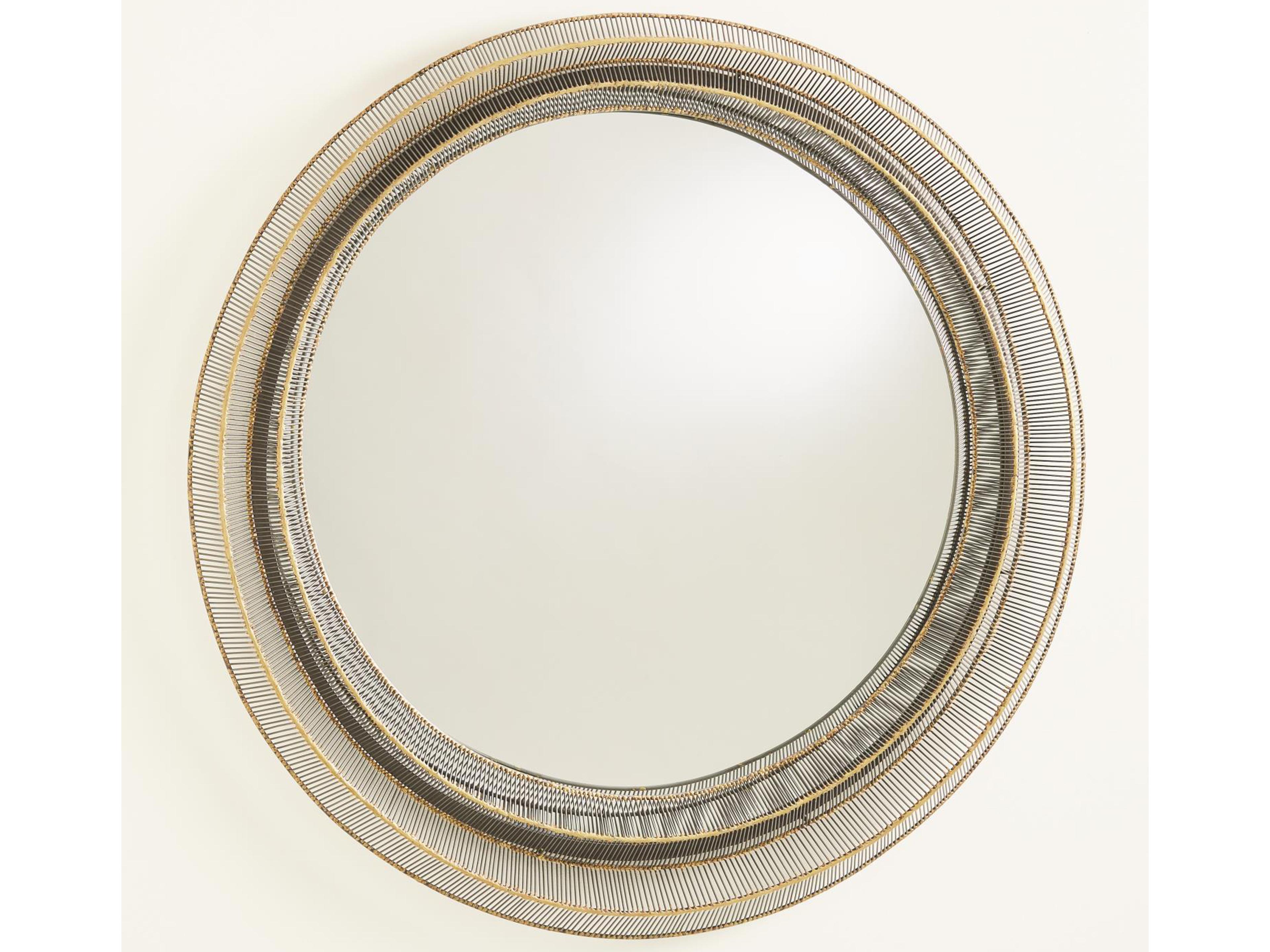 Global Views Natural Iron Wall Mirror