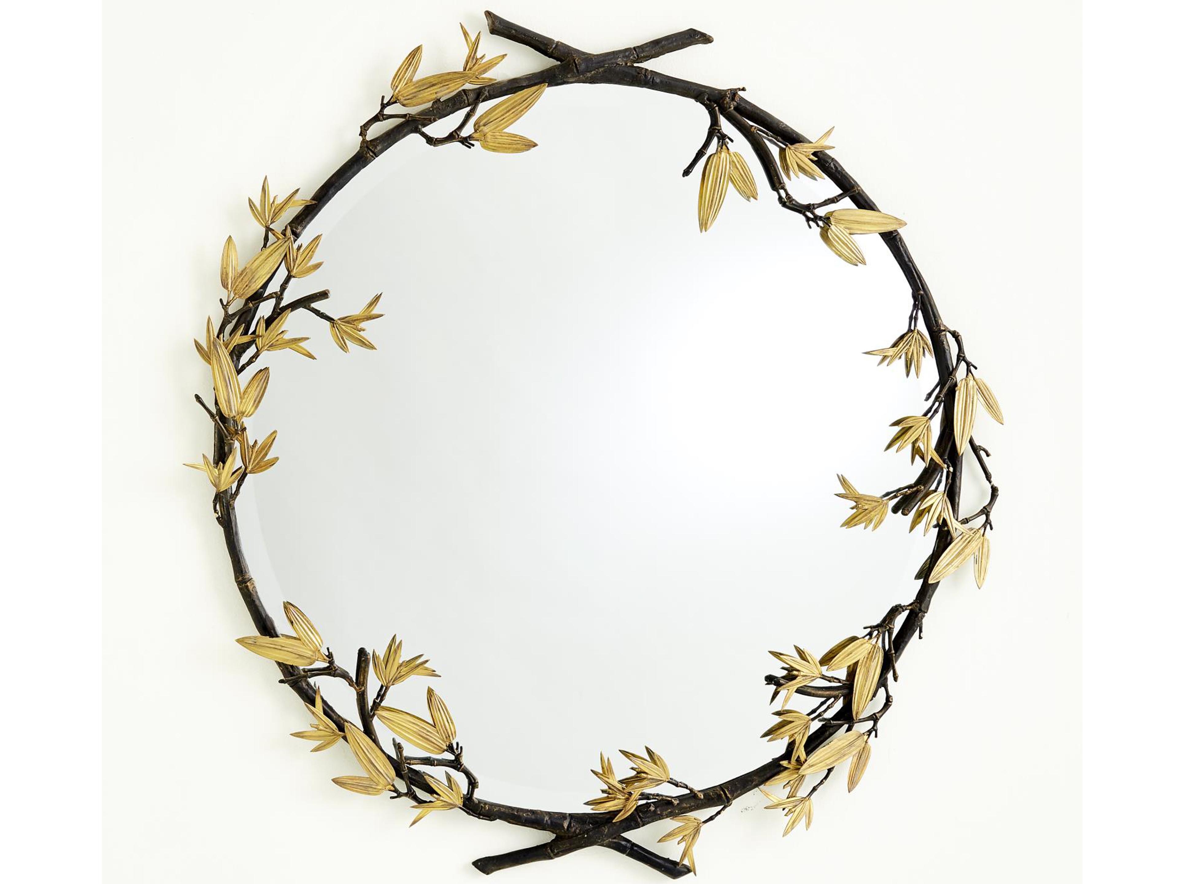 Global Views Bronze Wall Mirror