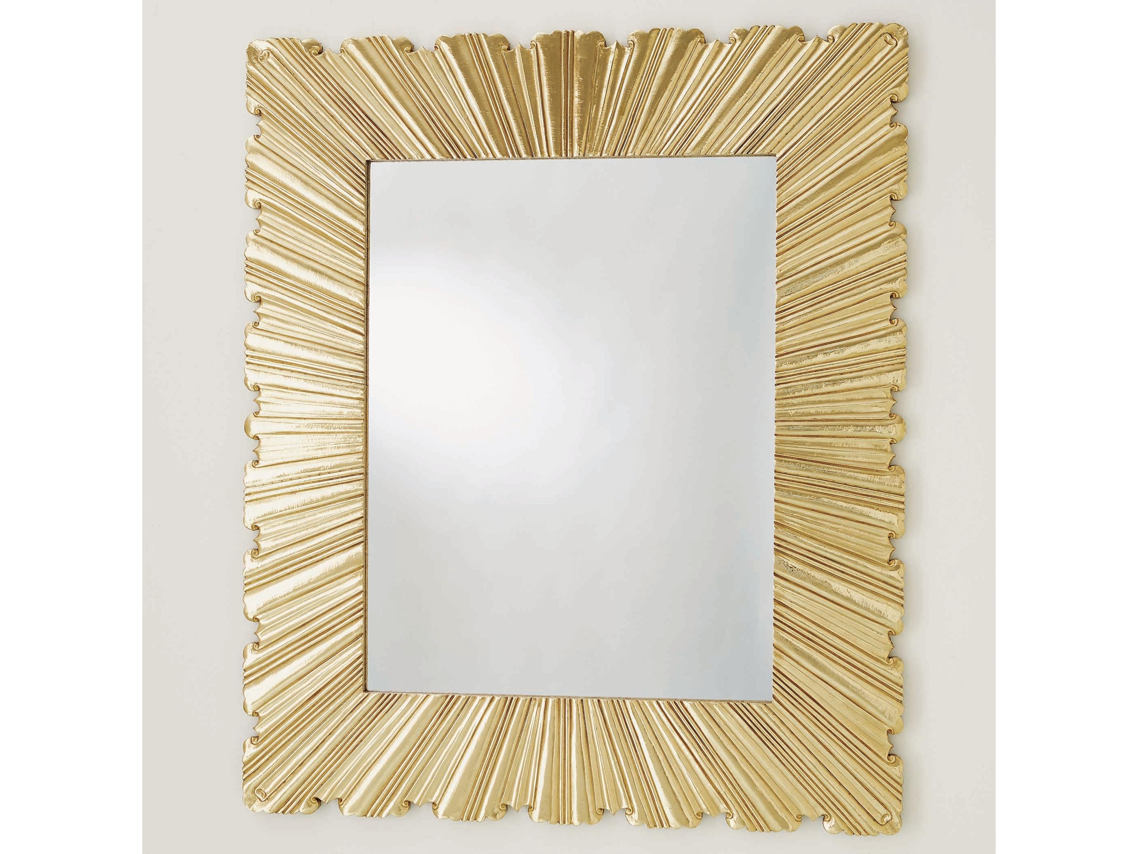 Stark Brass Wall Mirror