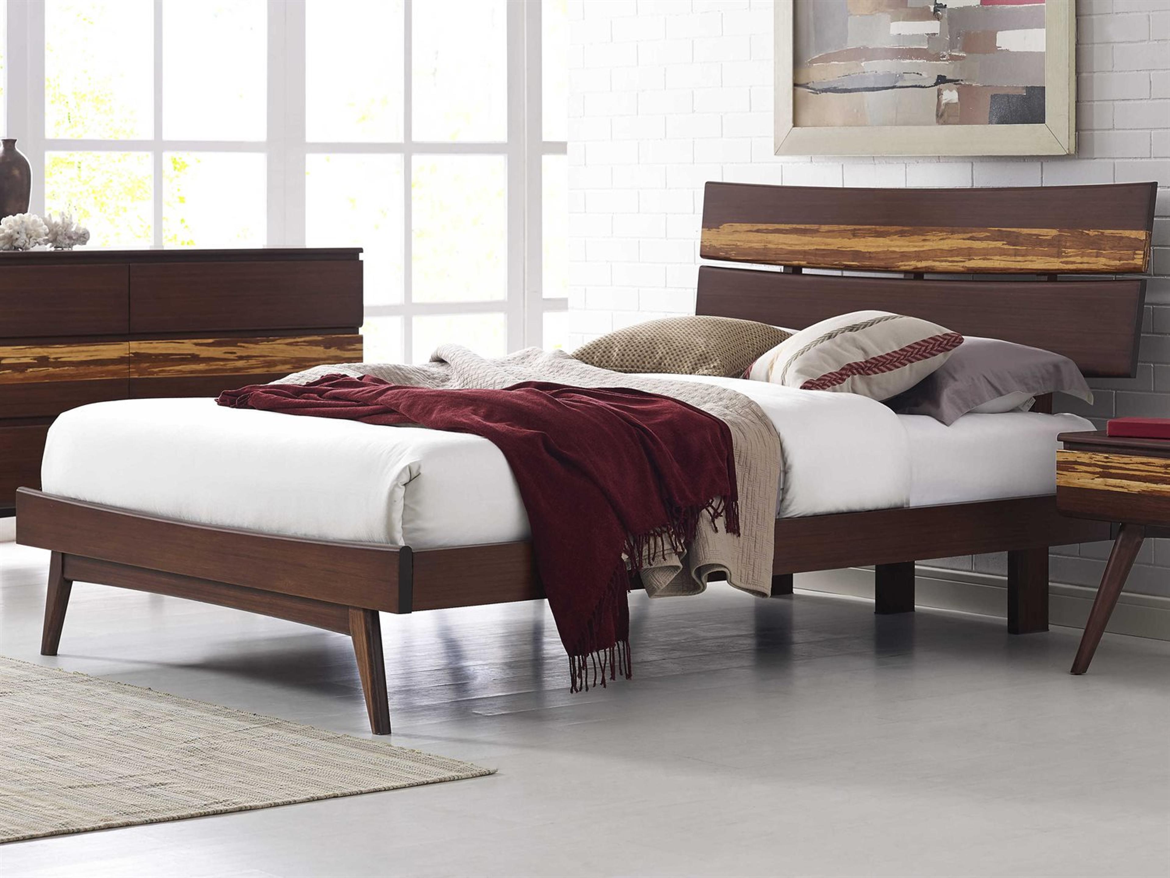 Greenington Azara Brown Bamboo Wood California King Platform Bed