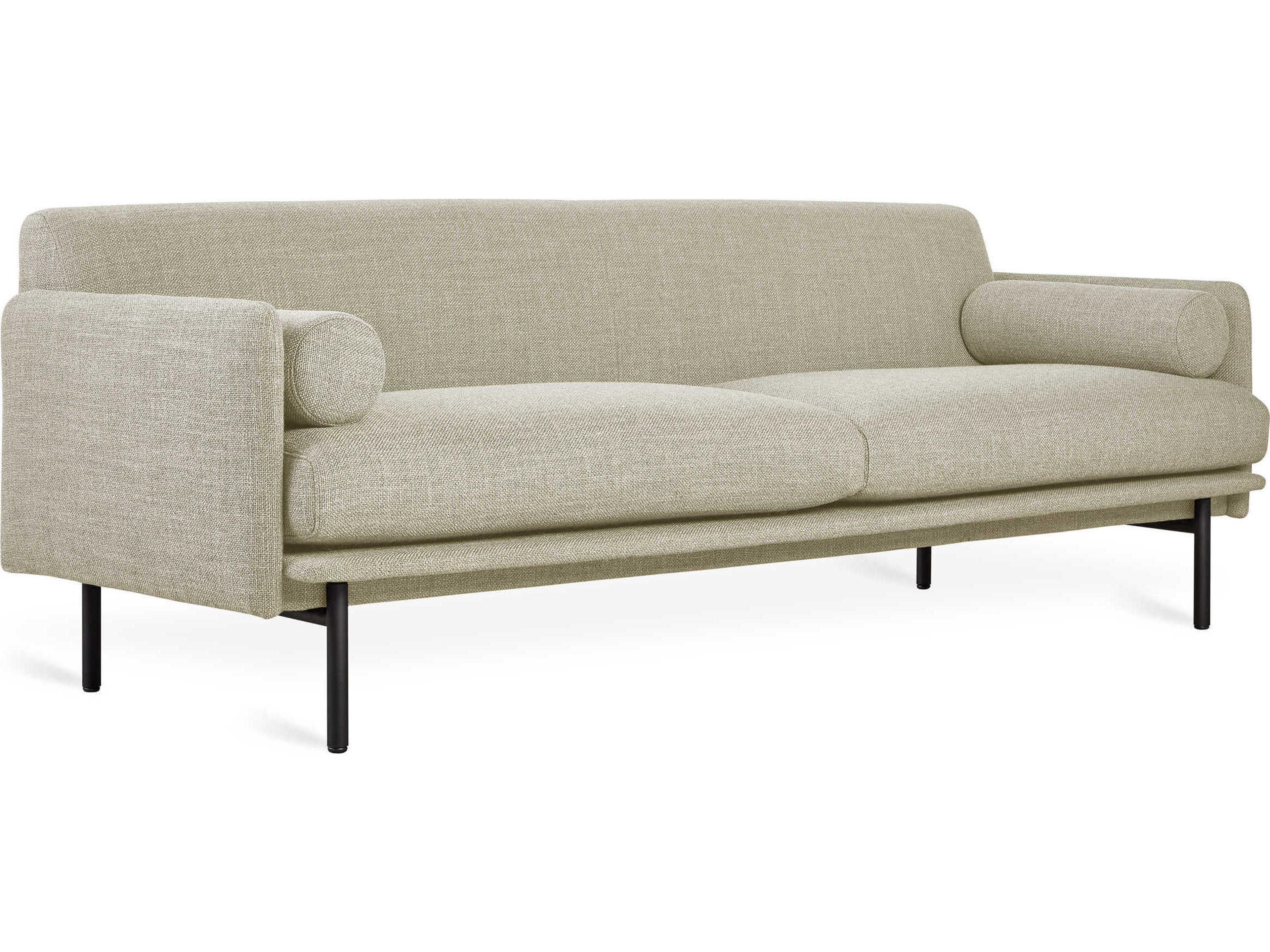 Foundry Andorra Almond Beige Upholstered Sofa