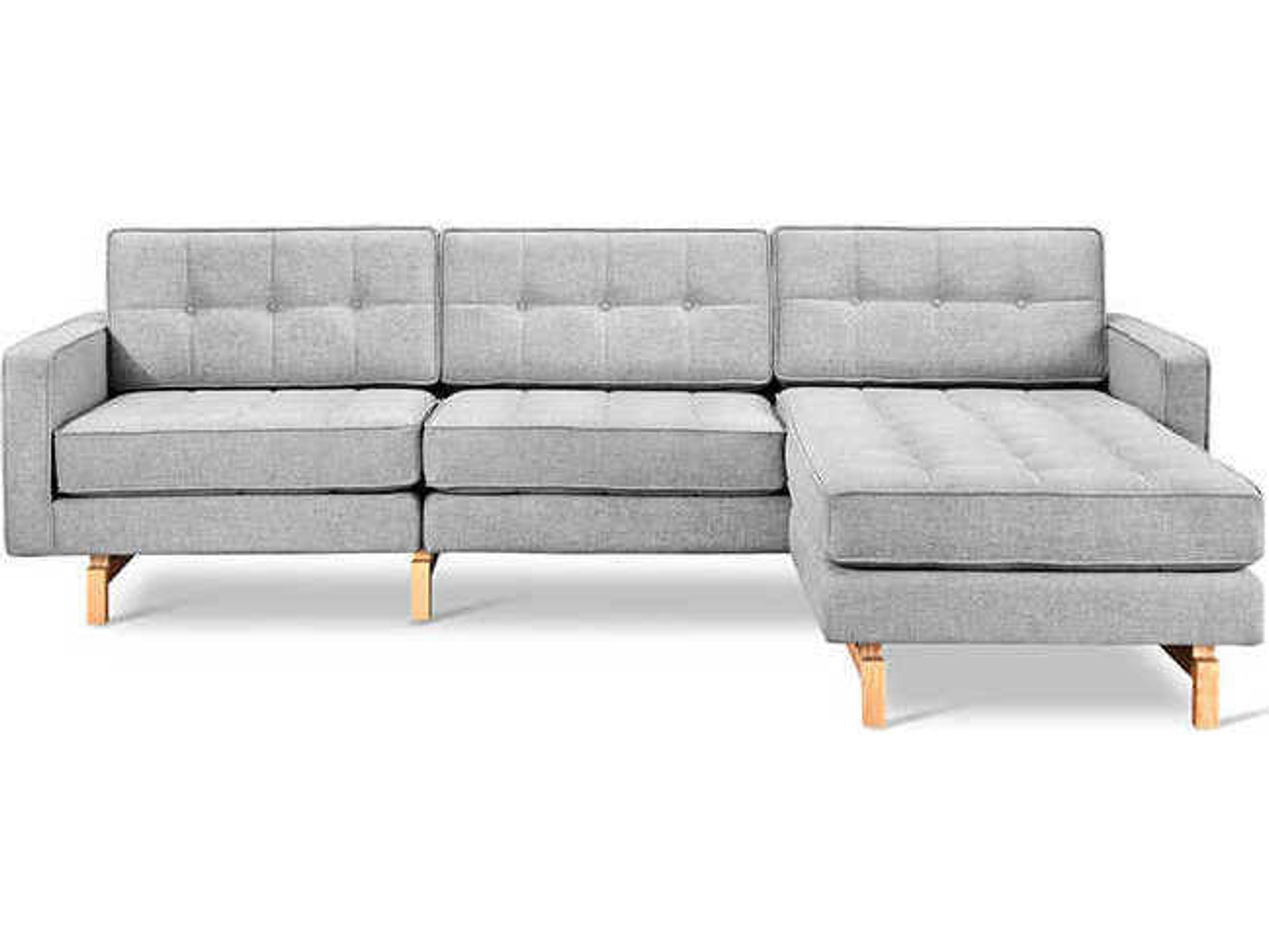 Gus* Modern Jane Tufted Upholstered Sectional Sofa