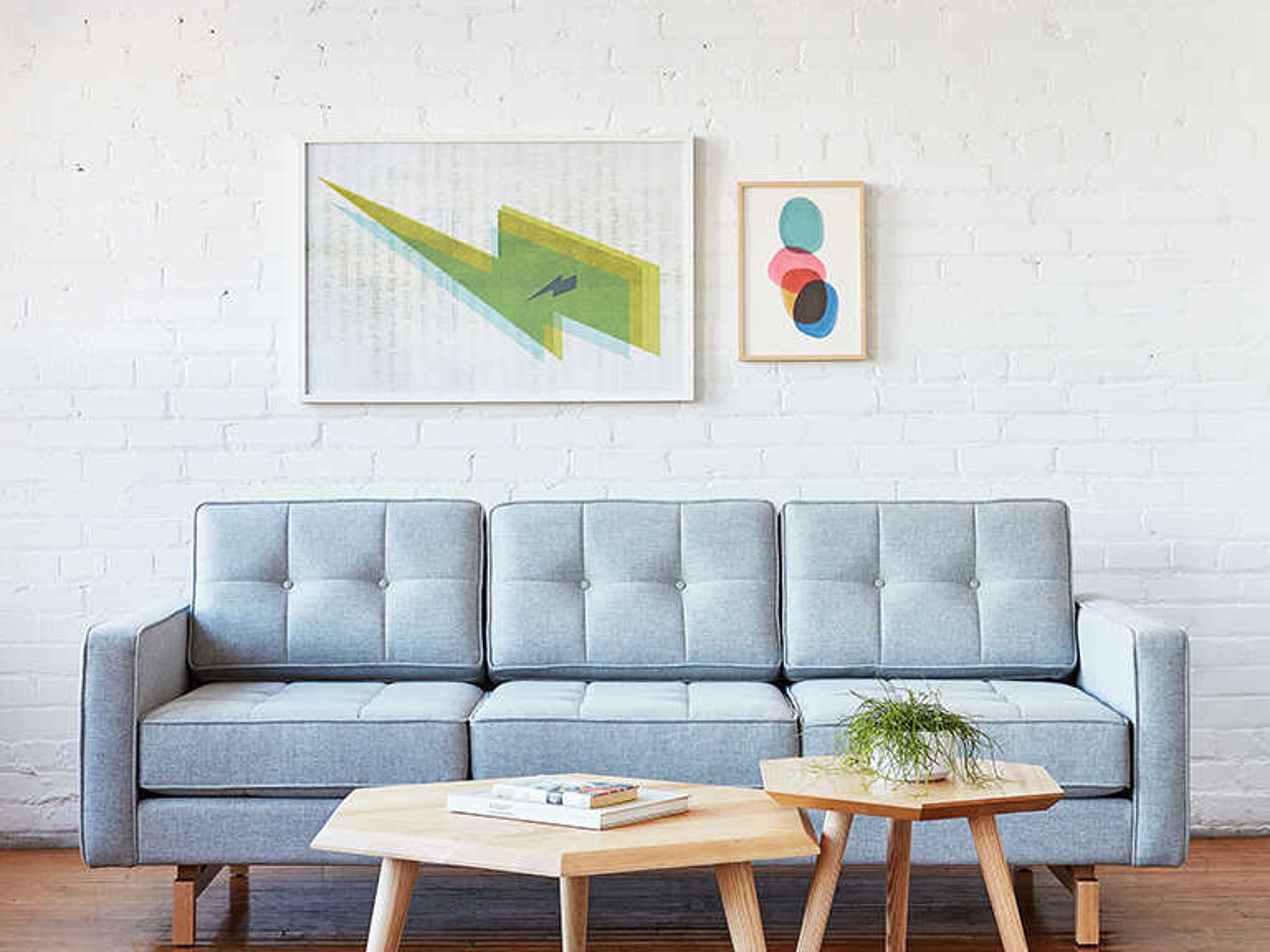 Gus* Modern Jane Tufted Bayview Upholstered Sofa