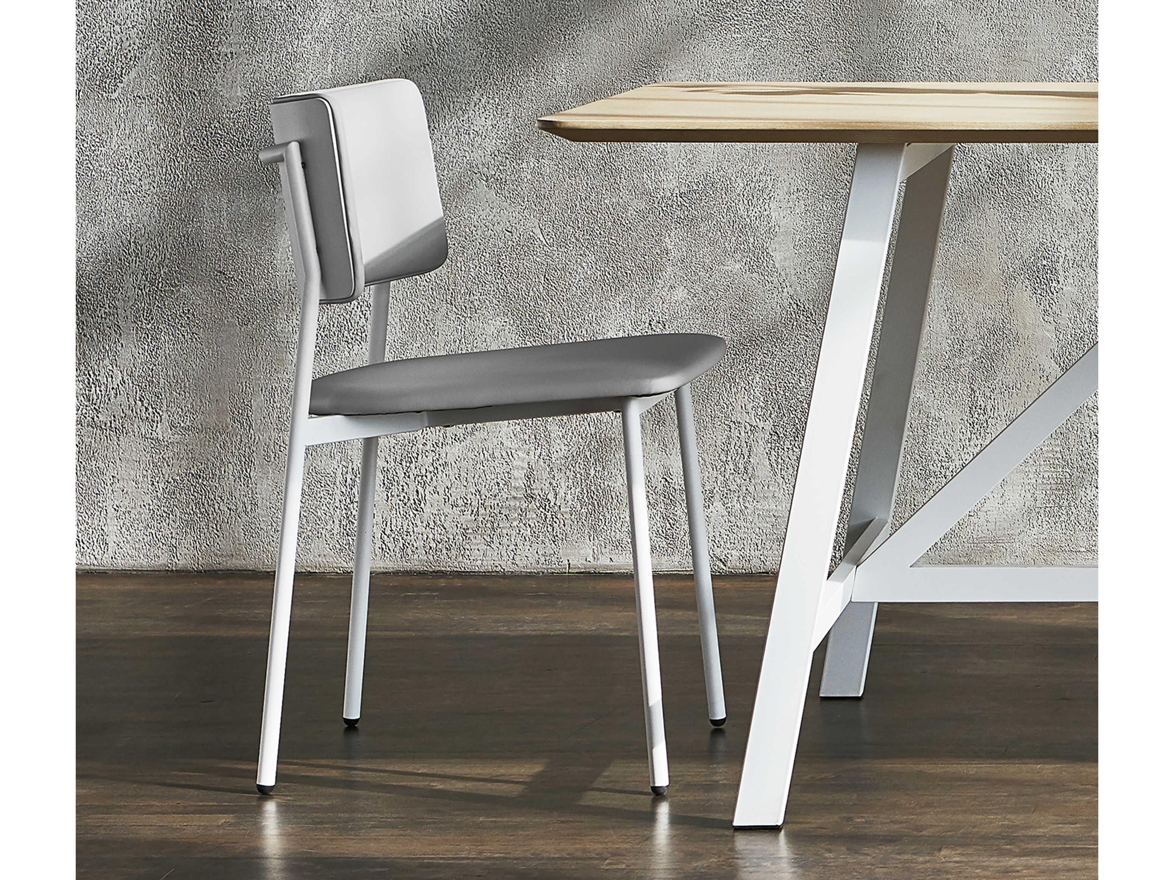 Gus* Modern Signal White Side Dining Chair
