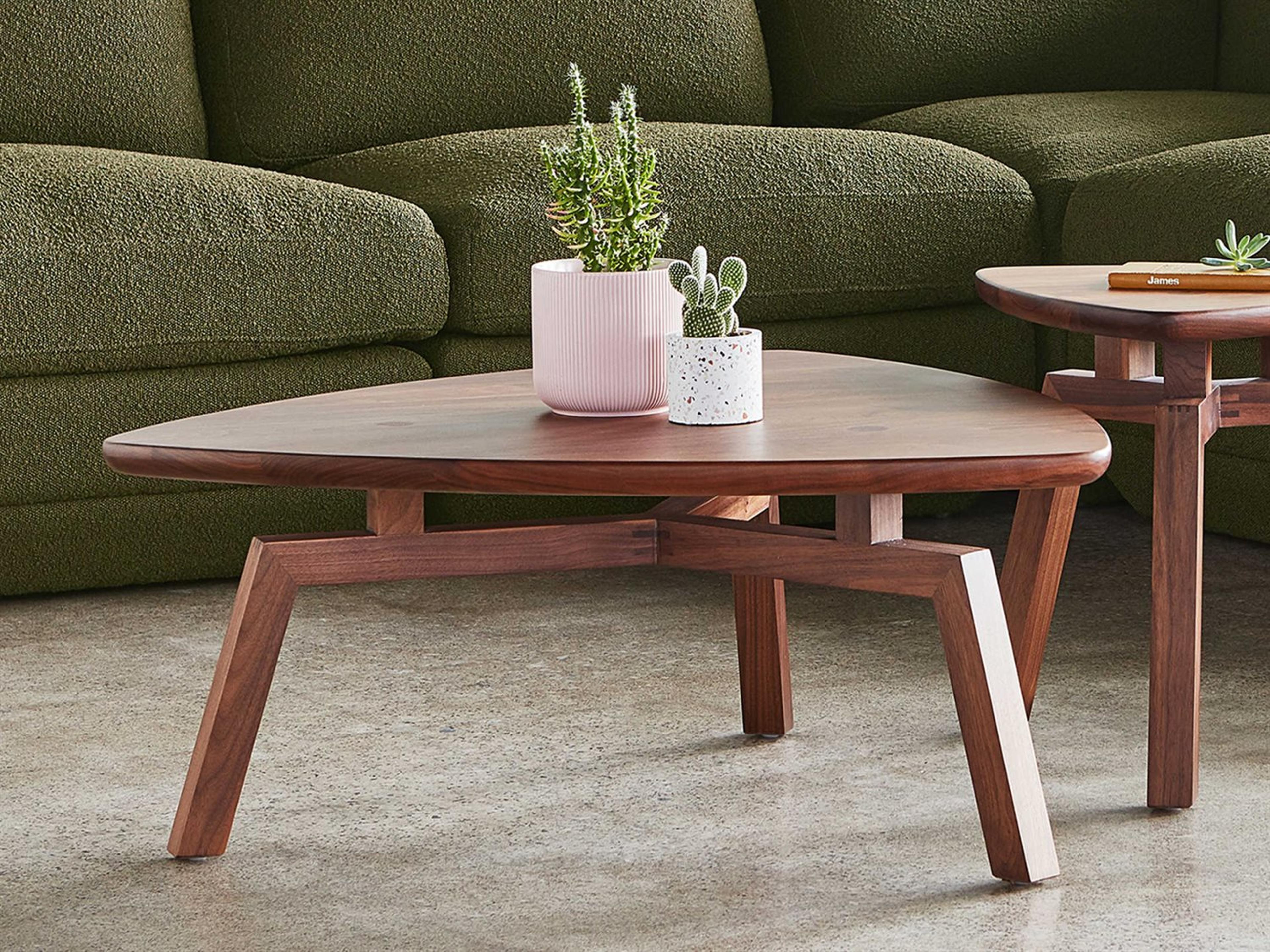 Gus* Modern Solana Wood Walnut Coffee Table