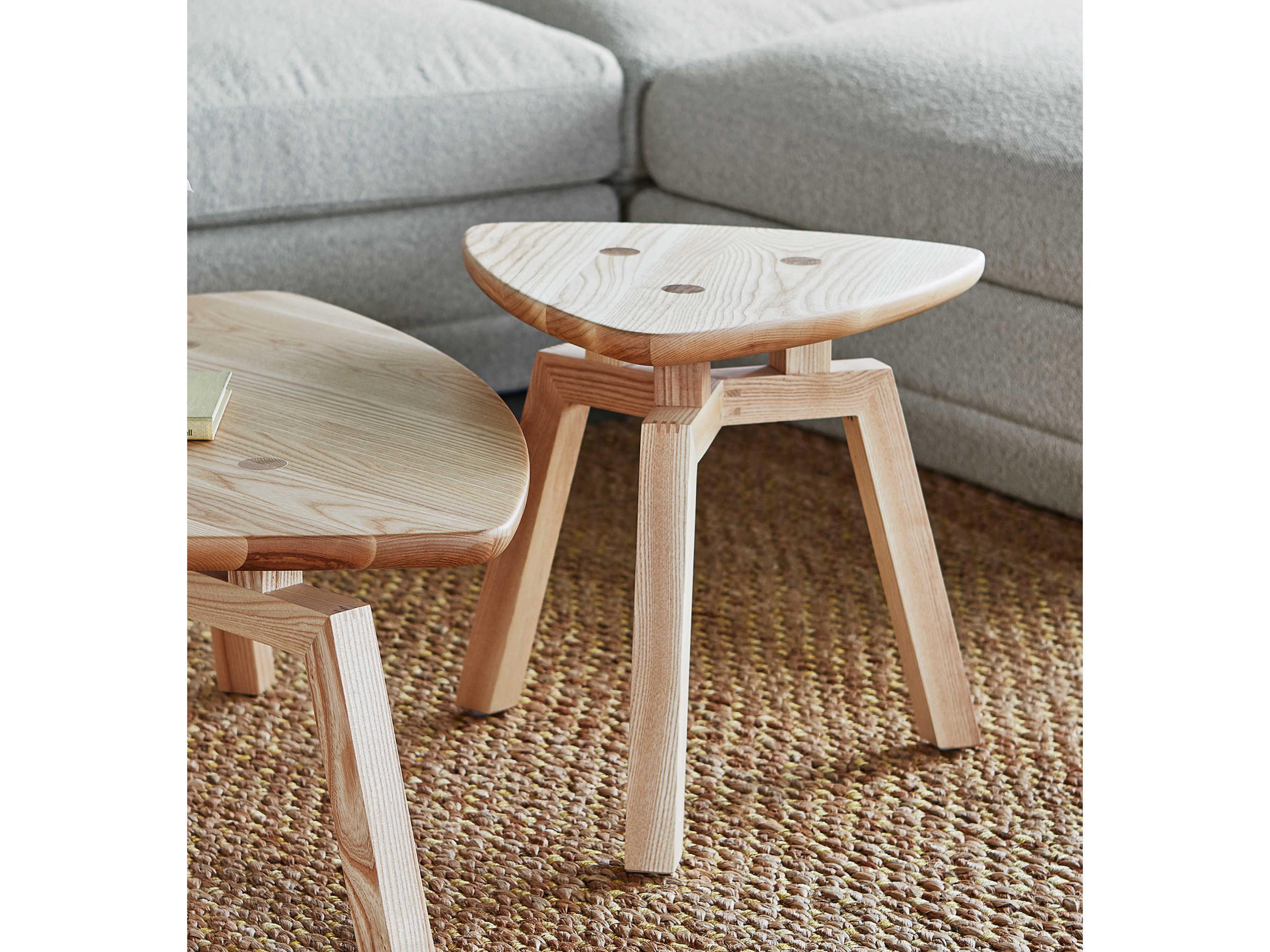 Gus* Modern Solana Wood Ash Blonde End Table