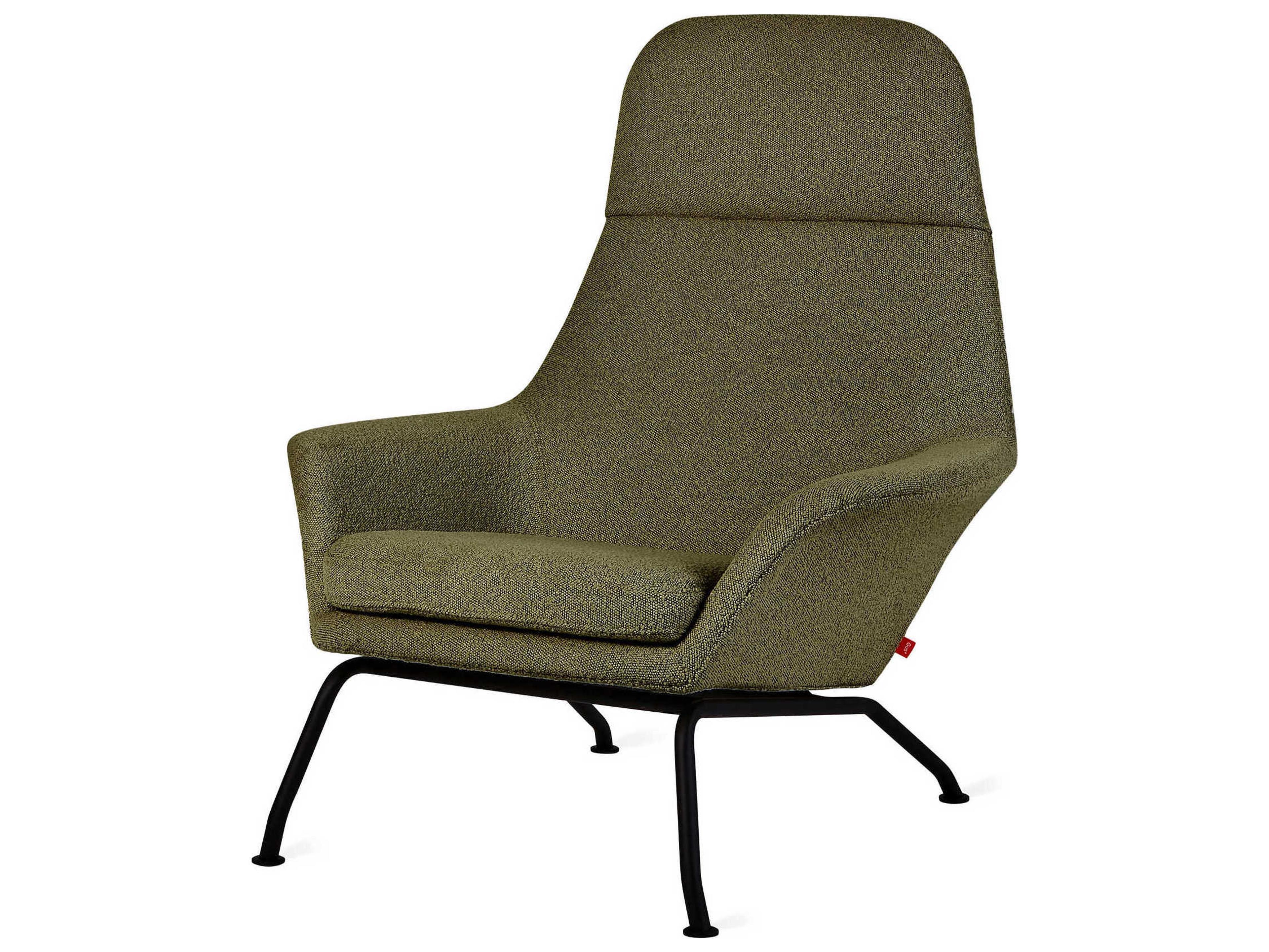 Tallinn Green Fabric Accent Chair
