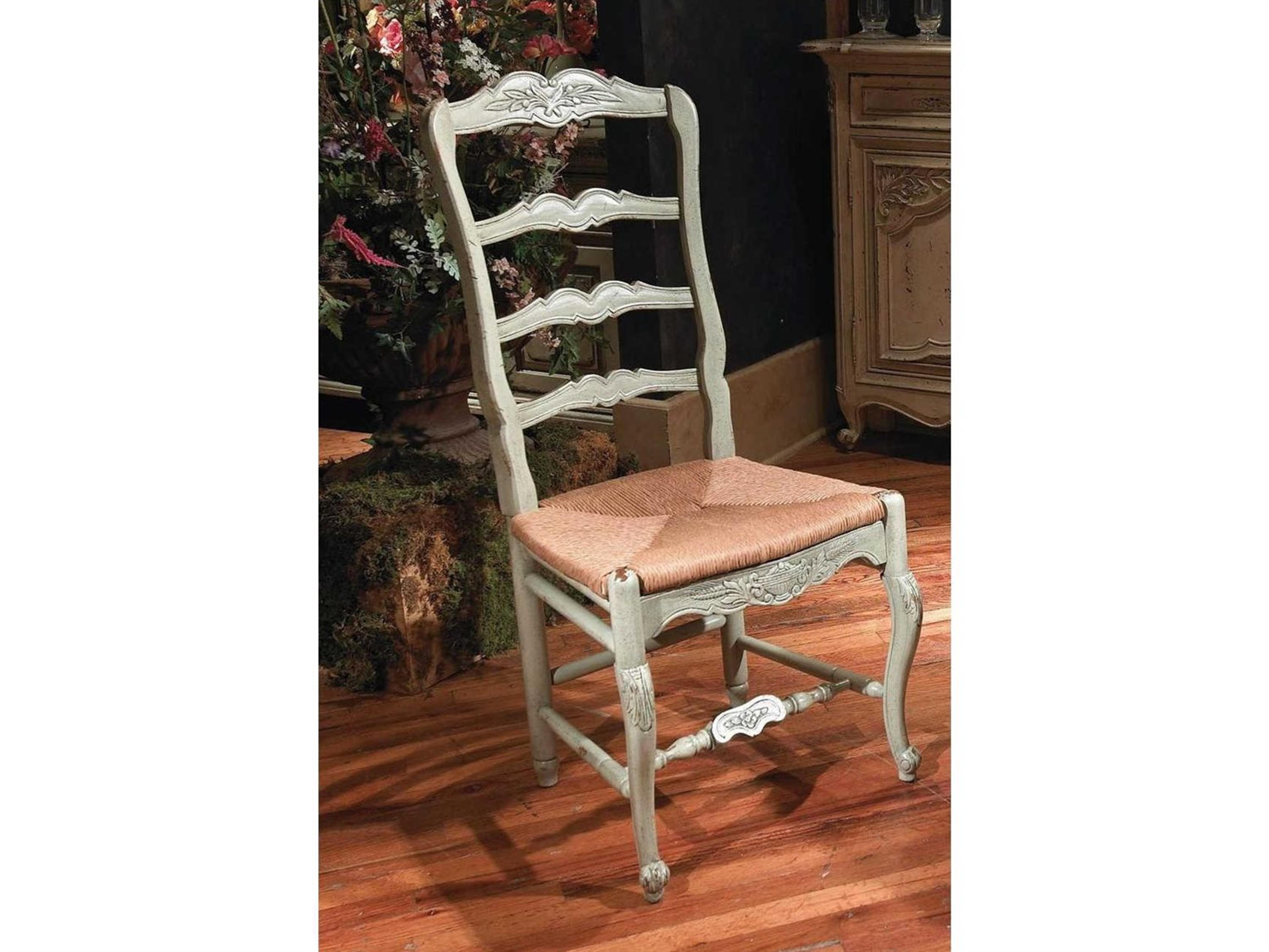 New Country Gray Side Dining Chair