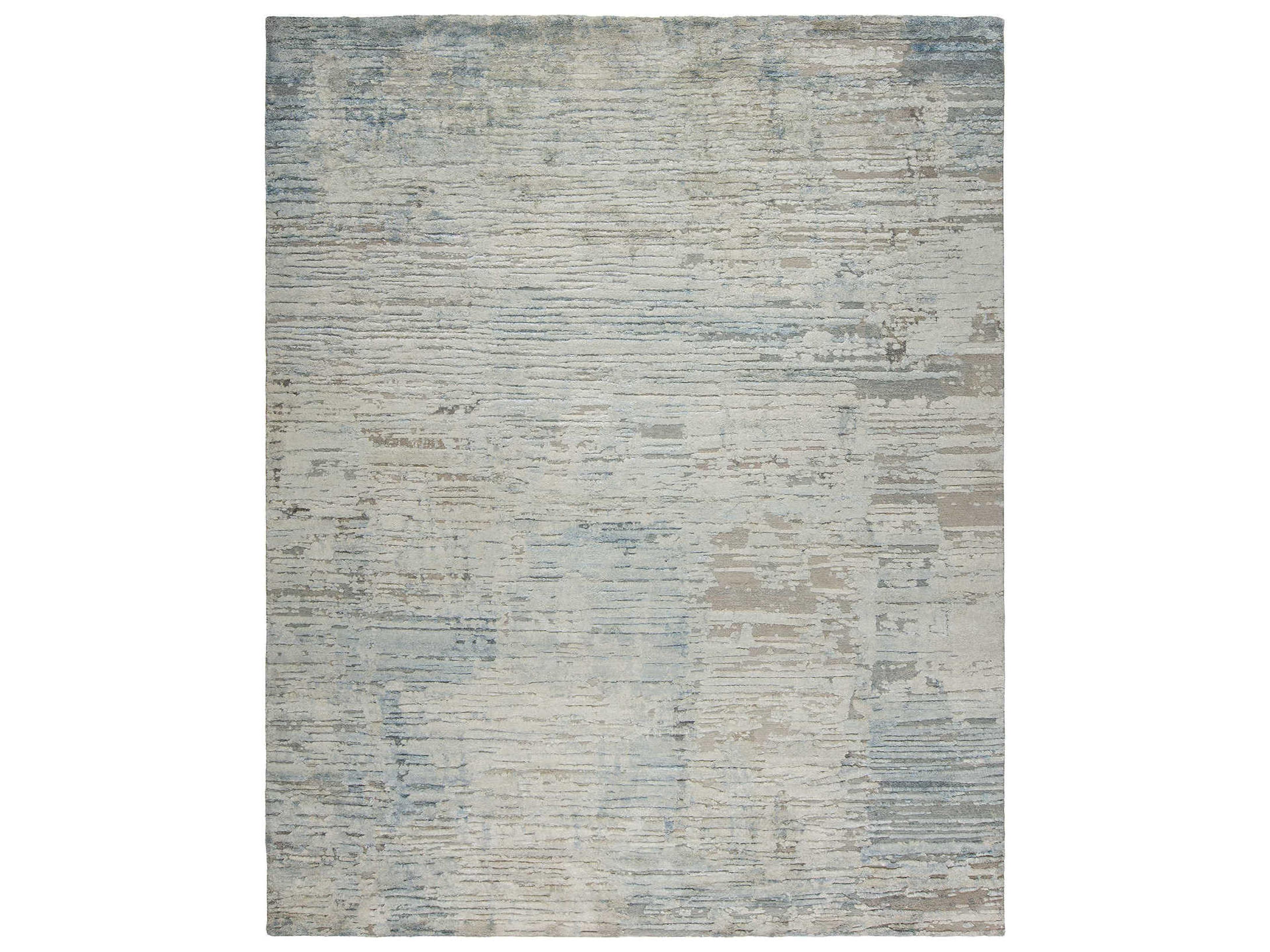 Intrigue  Pearl - Blue Area Rug