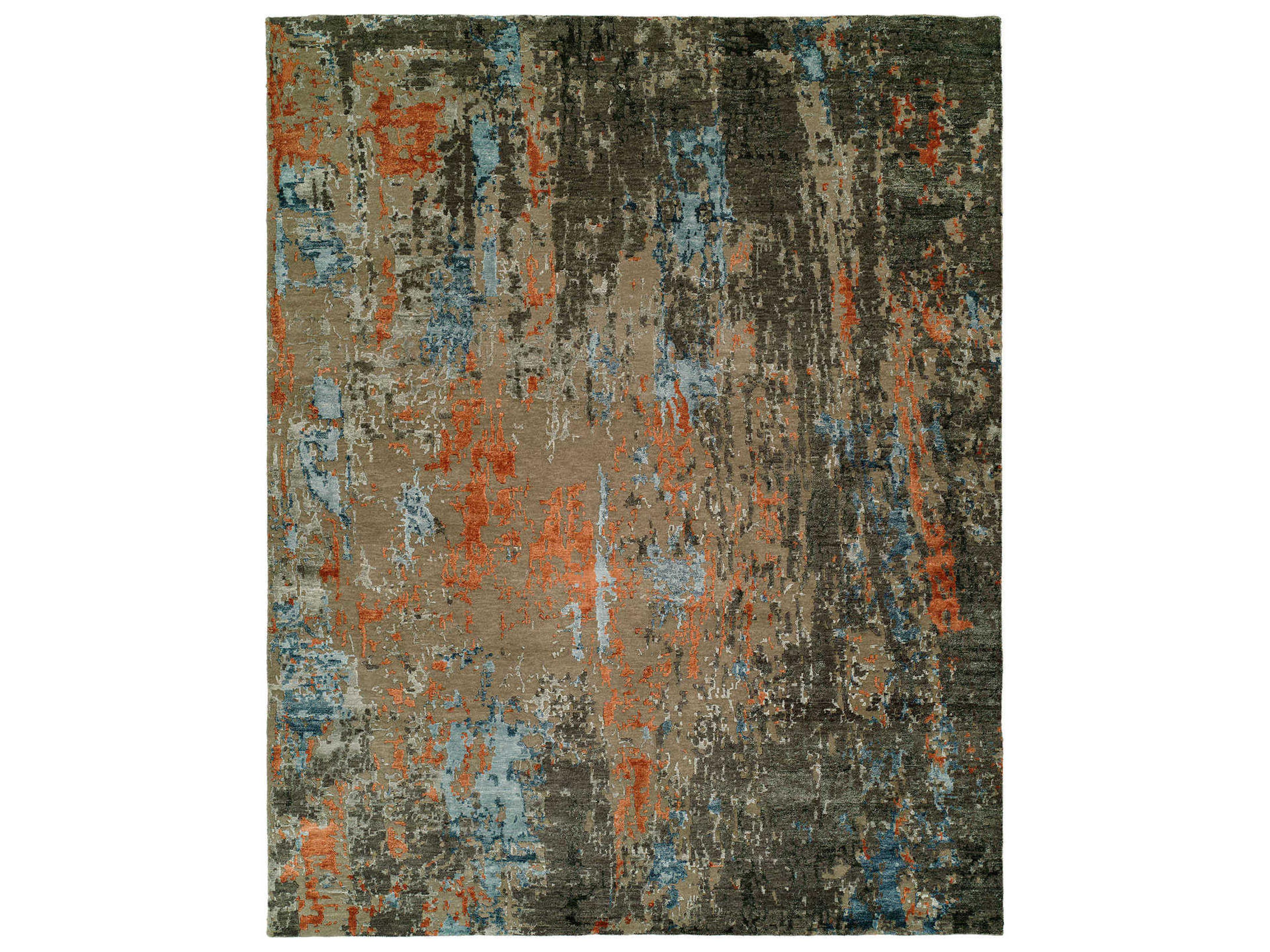 Harounian Rugs Rosewood Abstract Area Rug