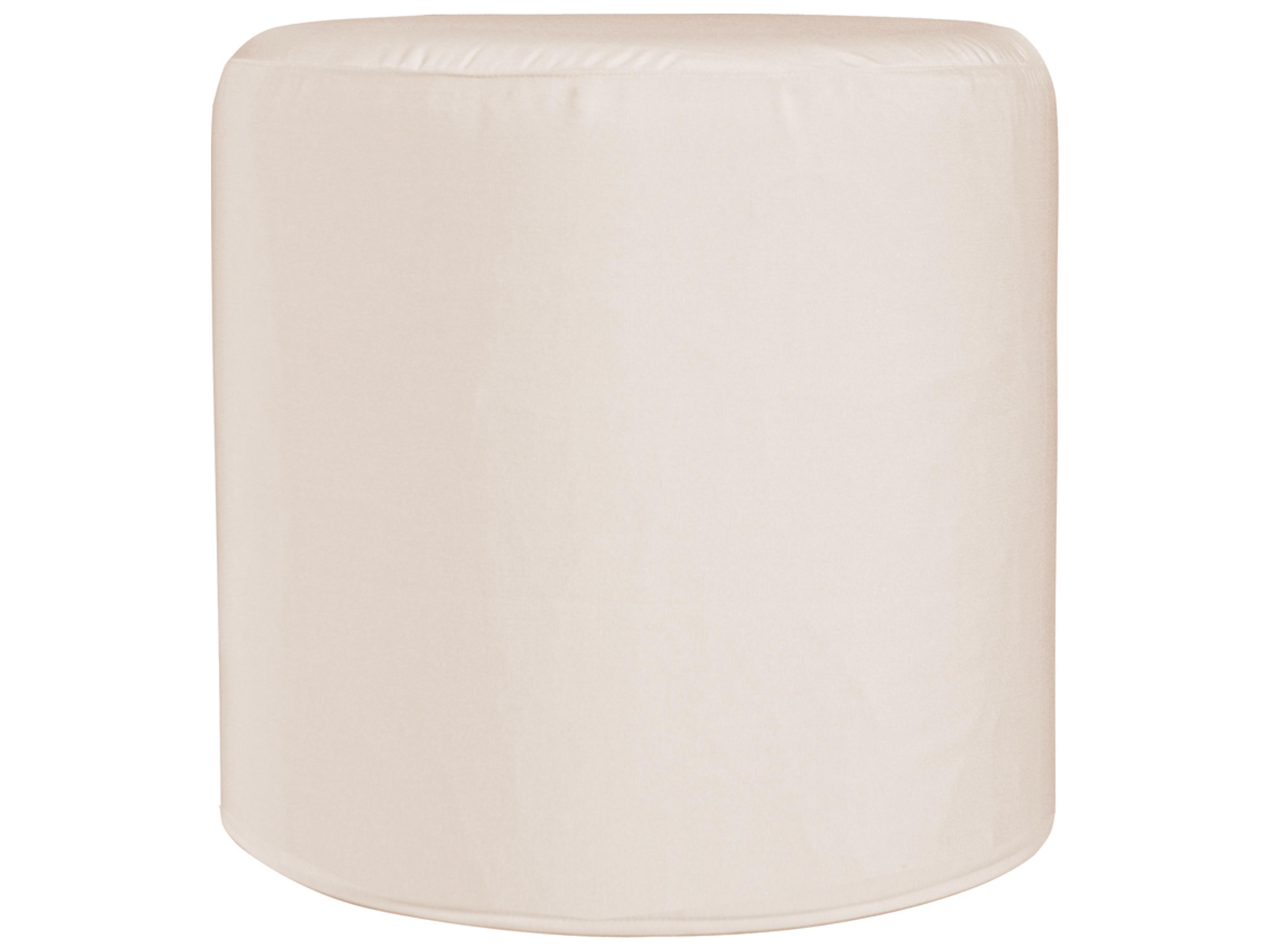 Patio Seascape Sand Fabric Cushion Ottoman