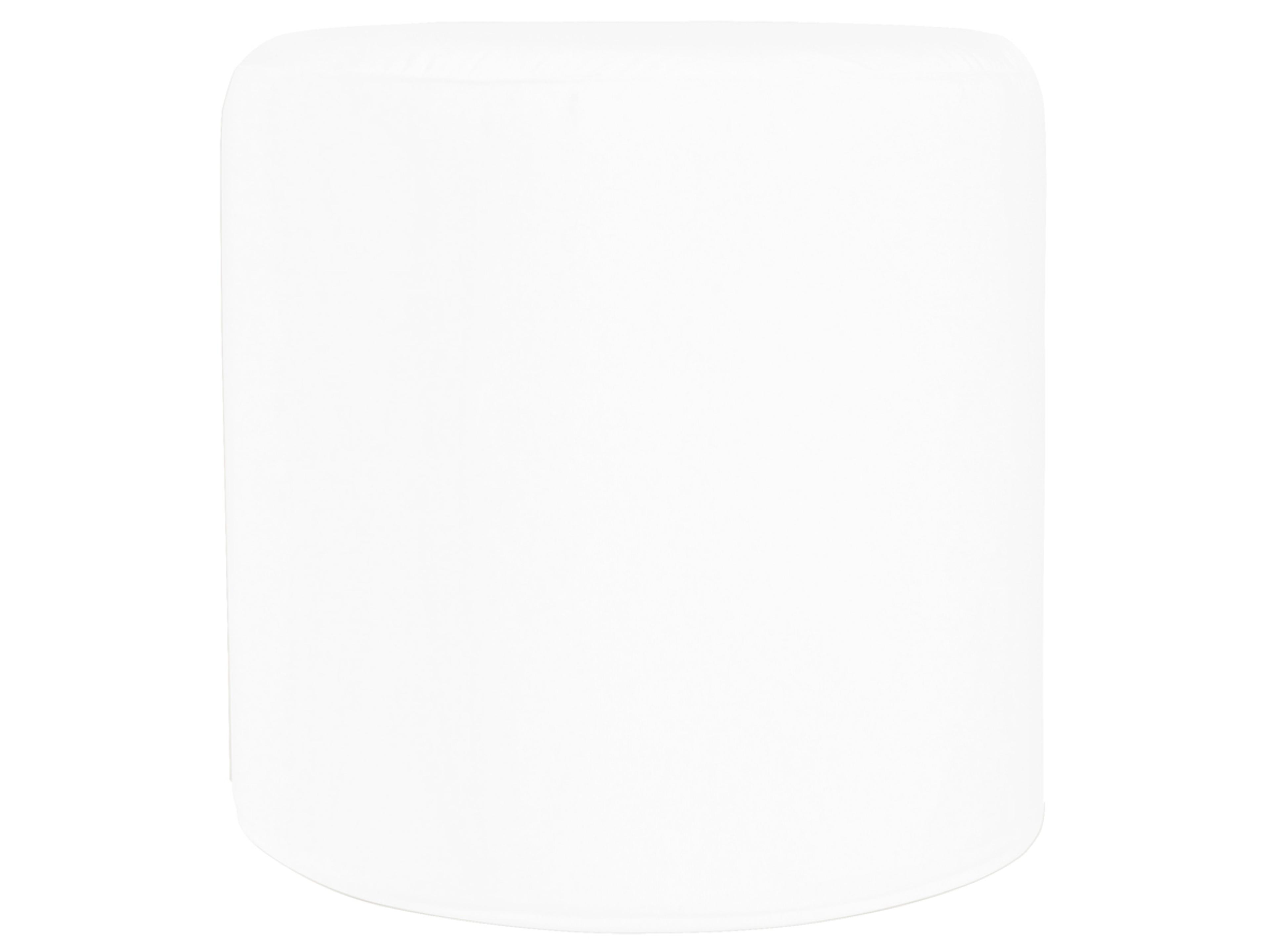 Patio Seascape Natural Fabric Cushion Ottoman