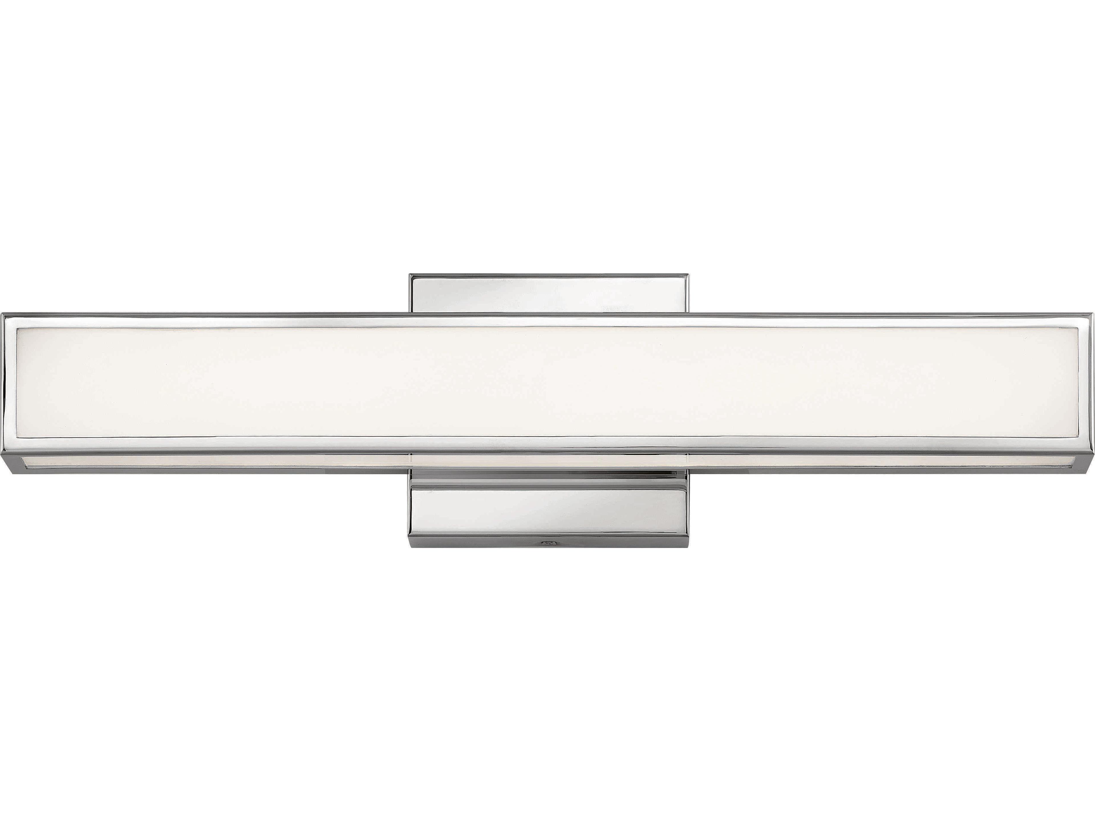 Alto Chrome Glass LED Vanity Light