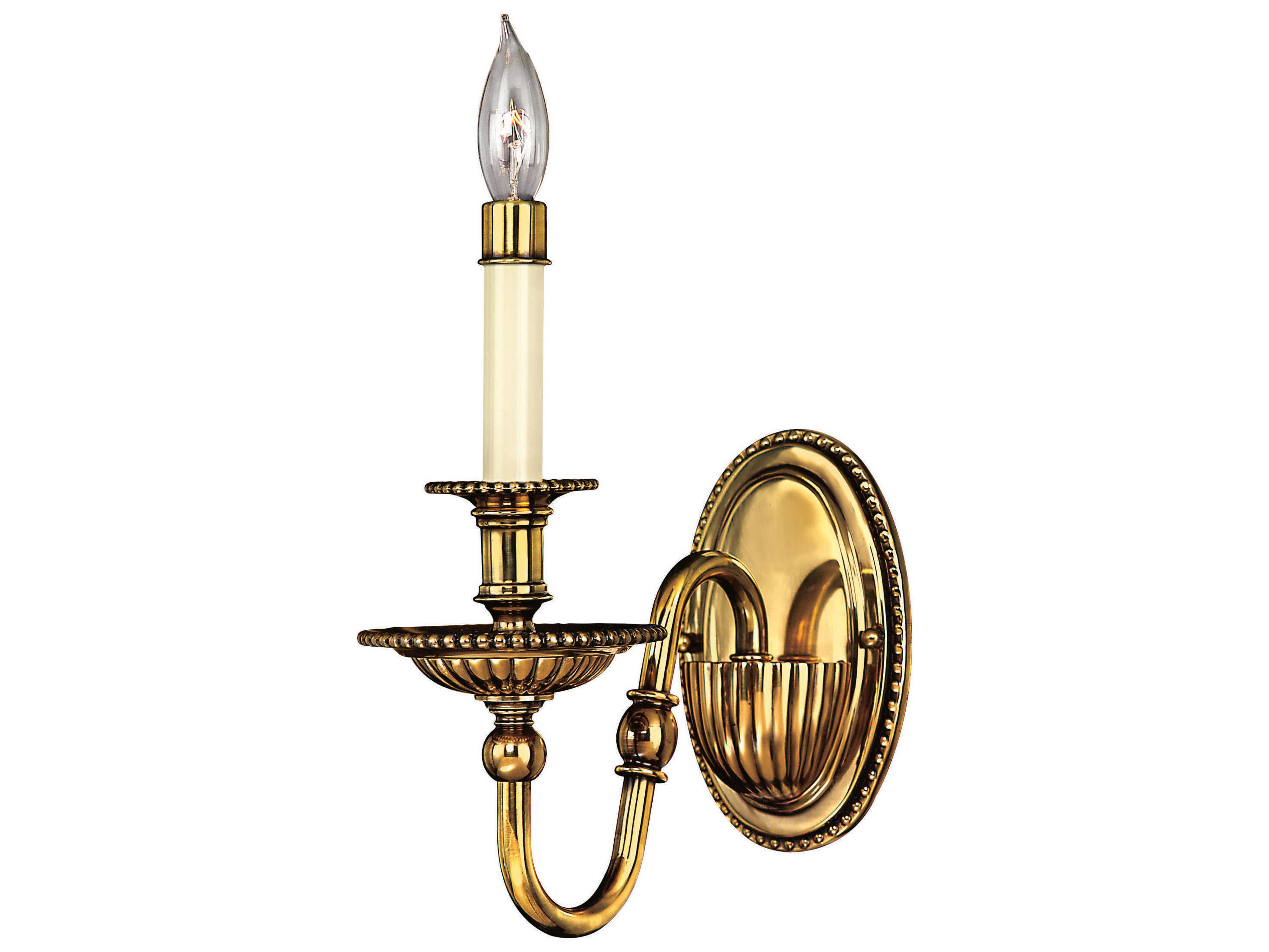 Cambridge 1-Light Burnished Brass Wall Sconce