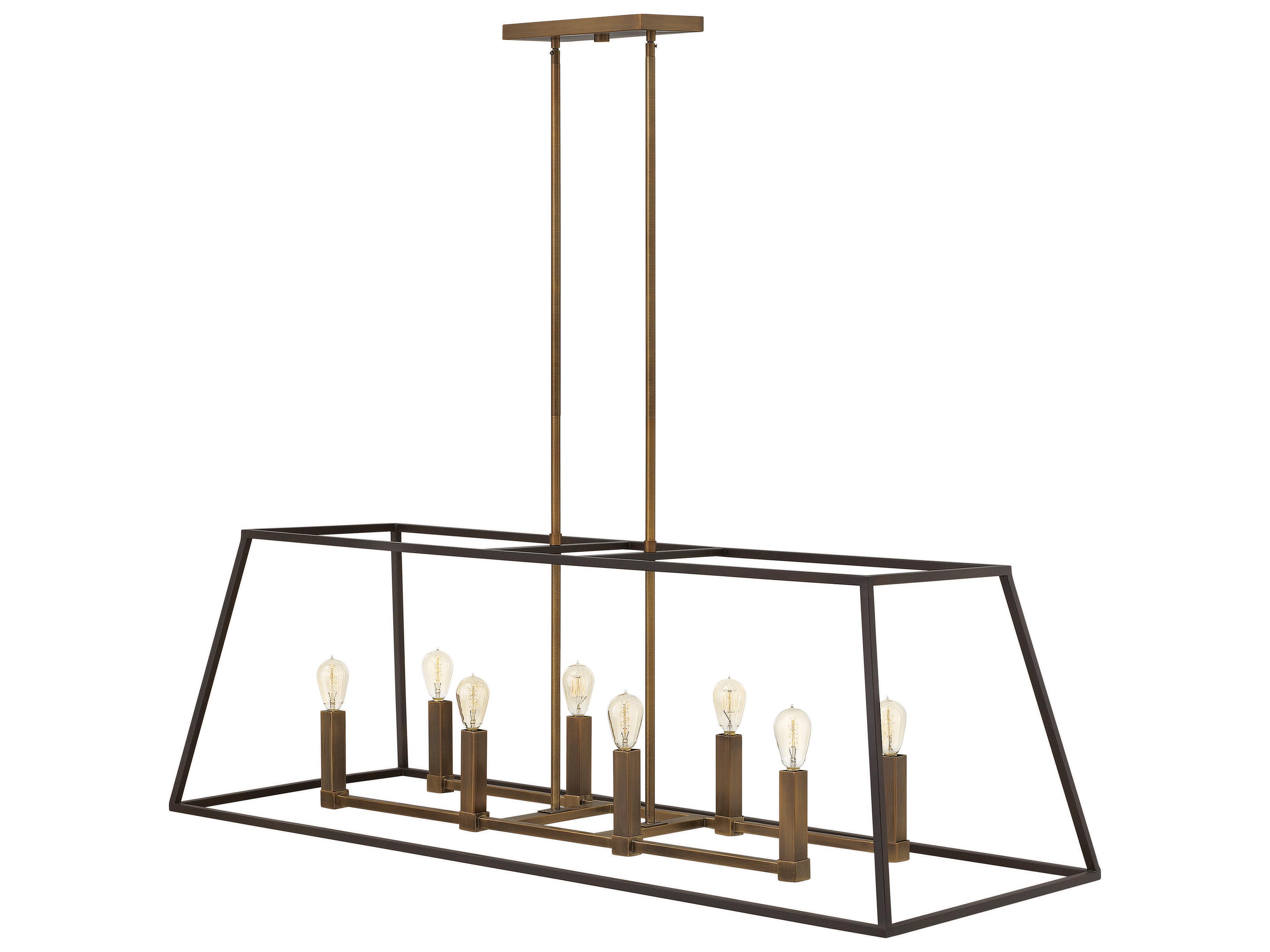 Fulton 8-Light Bronze Island Pendant
