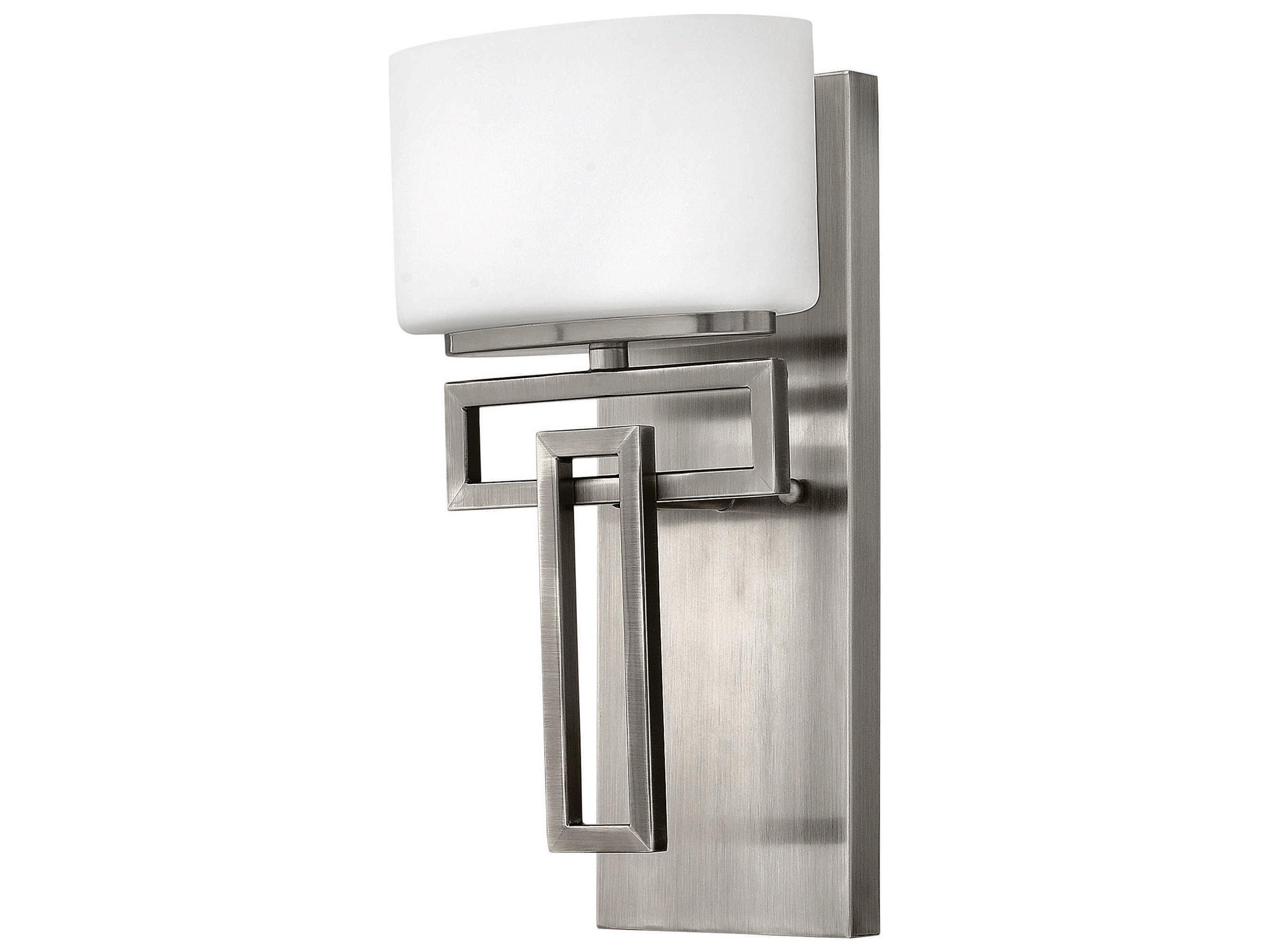 Lanza 1-Light Antique Nickel Wall Sconce
