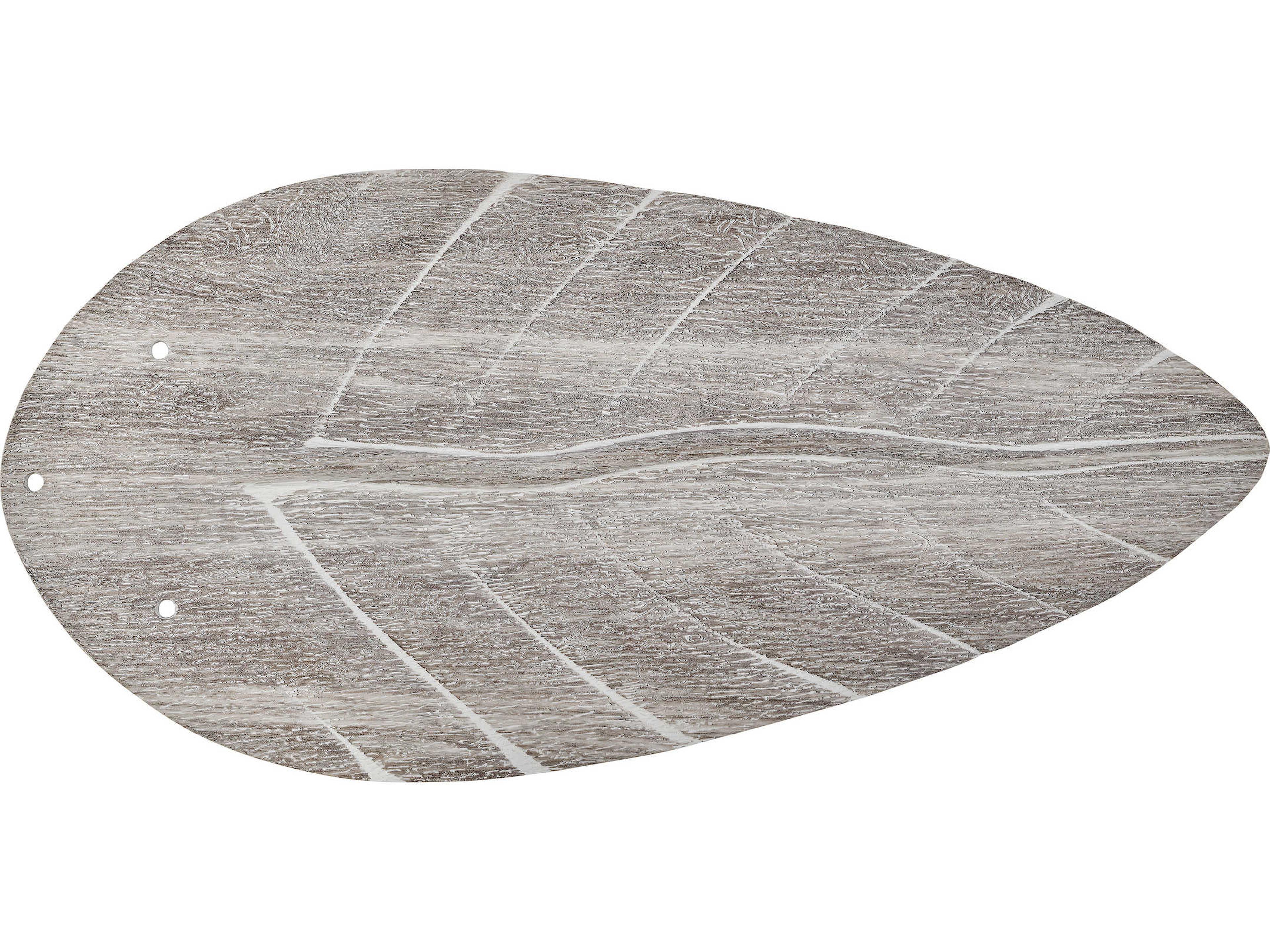 Weathered Wood Leaf Blade Set of 5