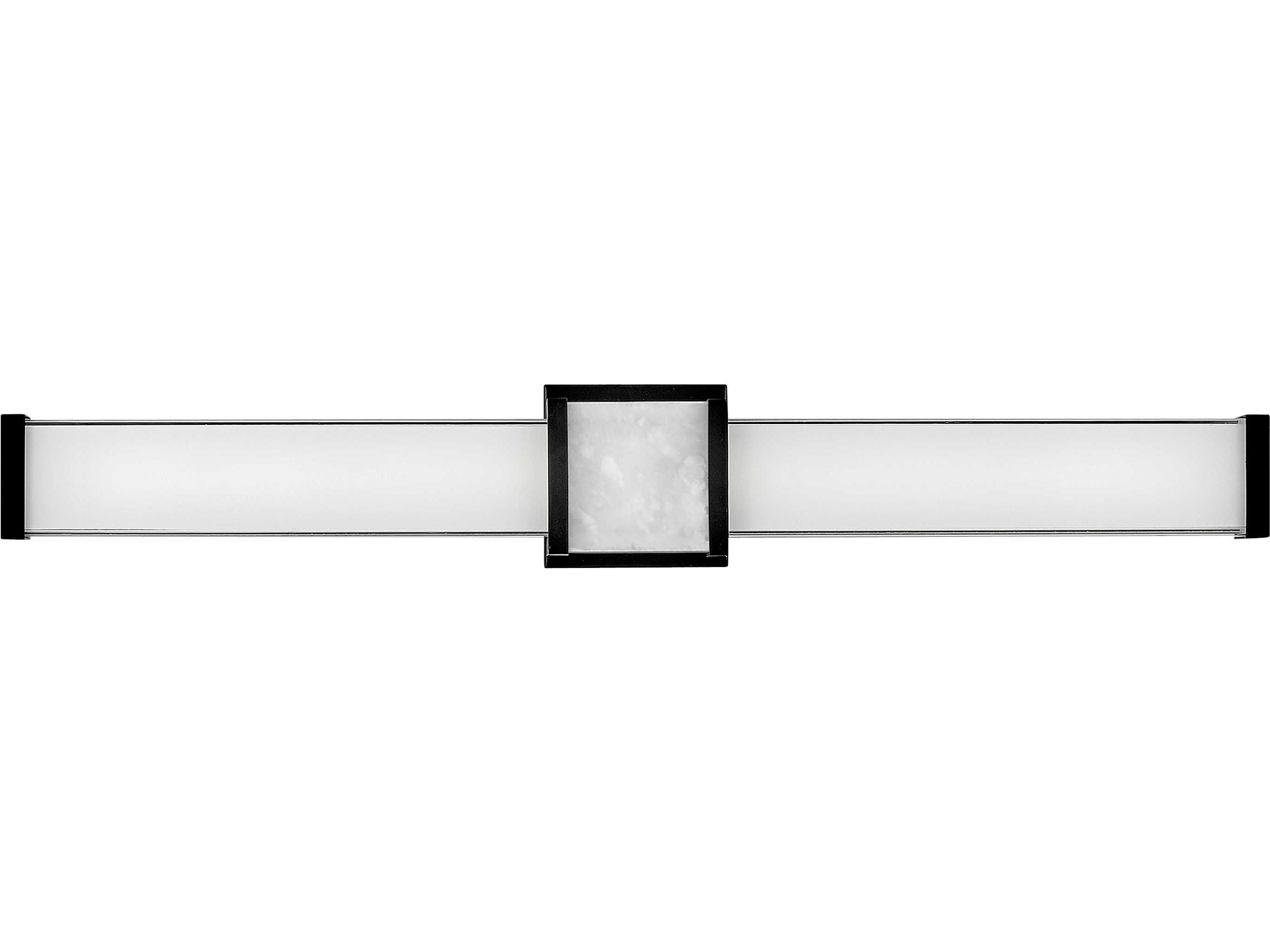 Pietra Black Glass LED Vanity Light