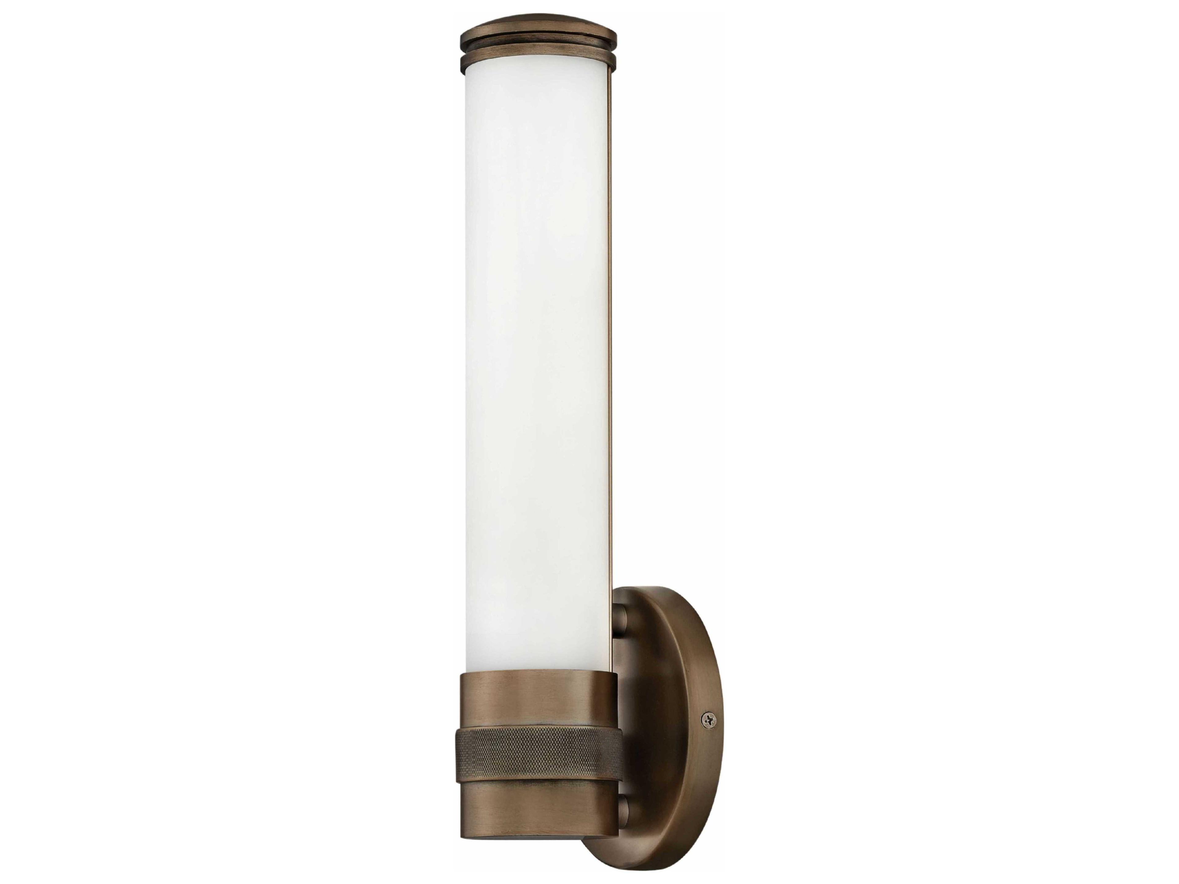 Hinkley Remi 1-Light Champagne Bronze Glass LED Wall Sconce
