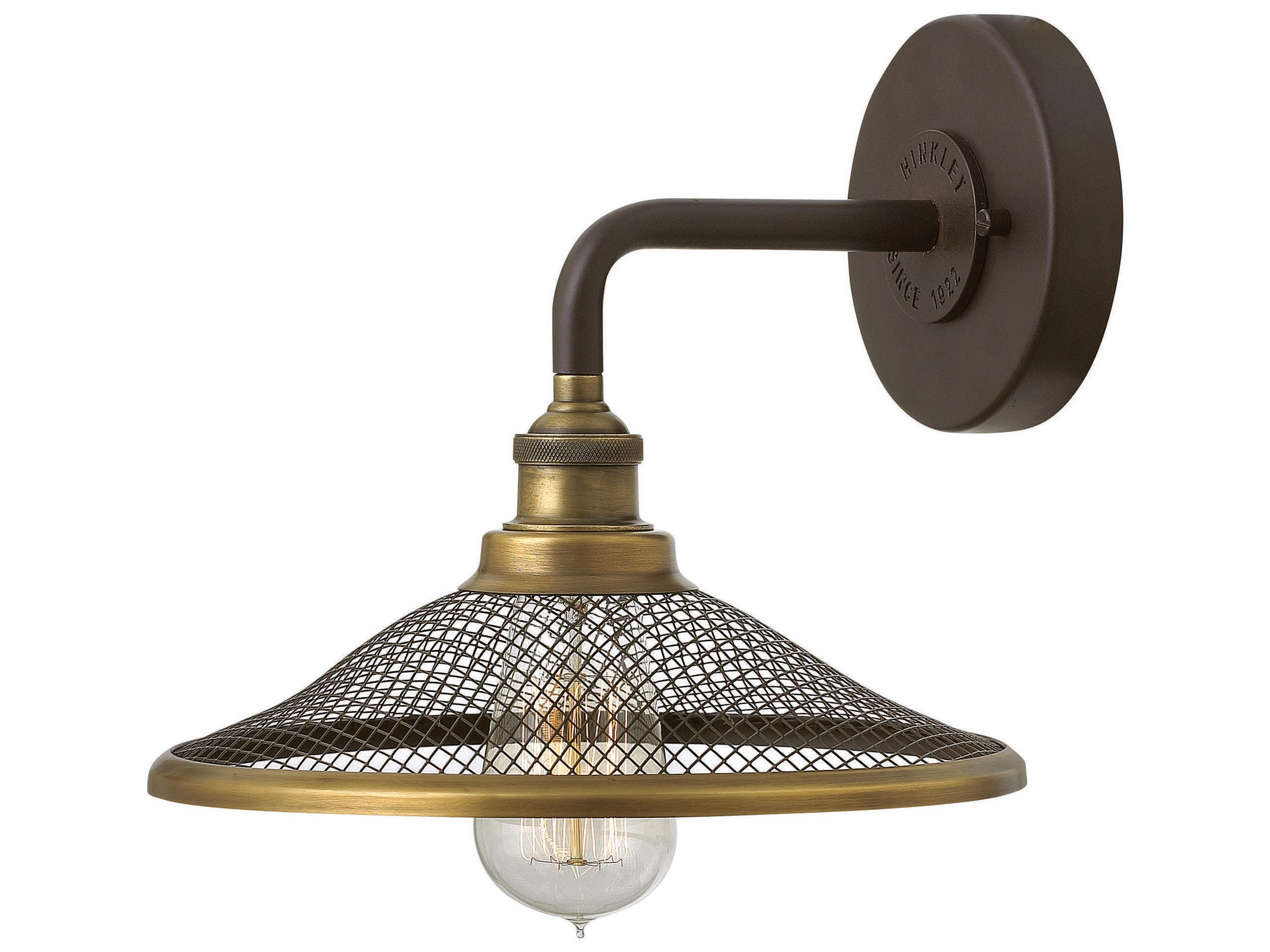 Rigby 1-Light Buckeye Bronze Wall Sconce