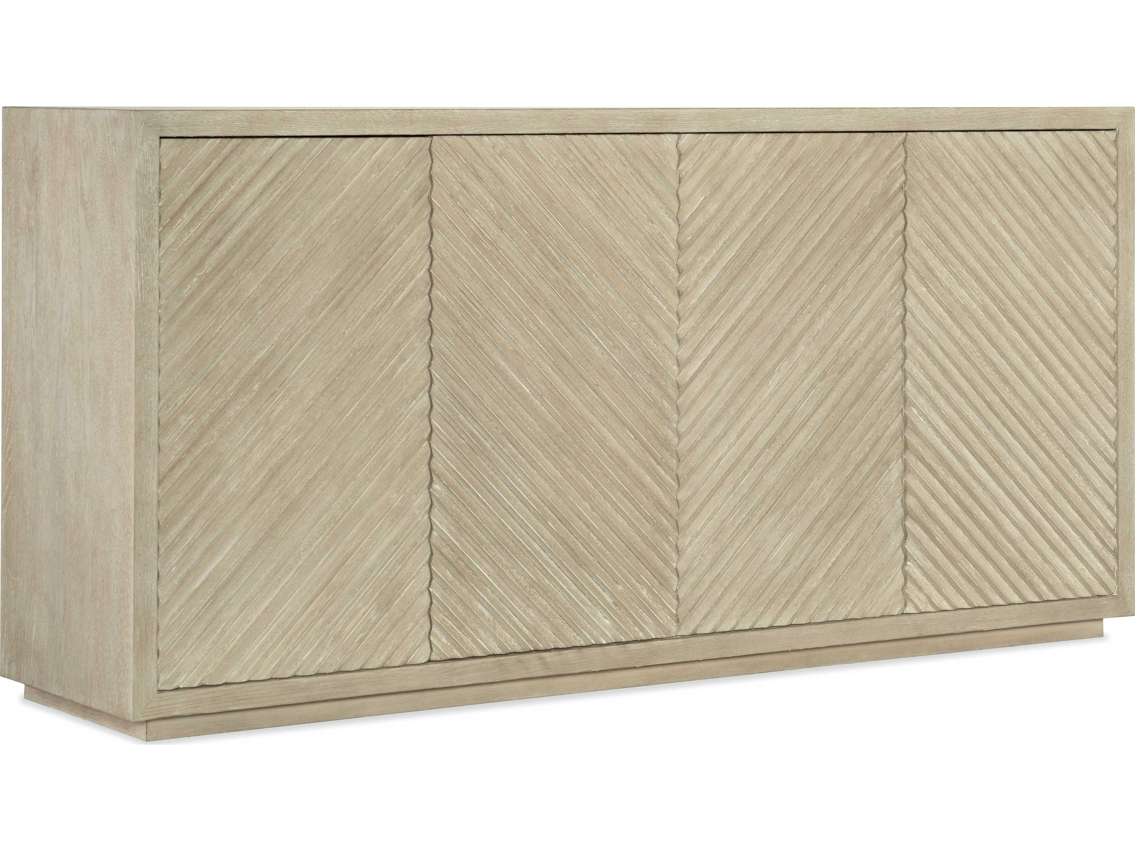 Cascade 72" Oak Wood Terrain Credenza Sideboard