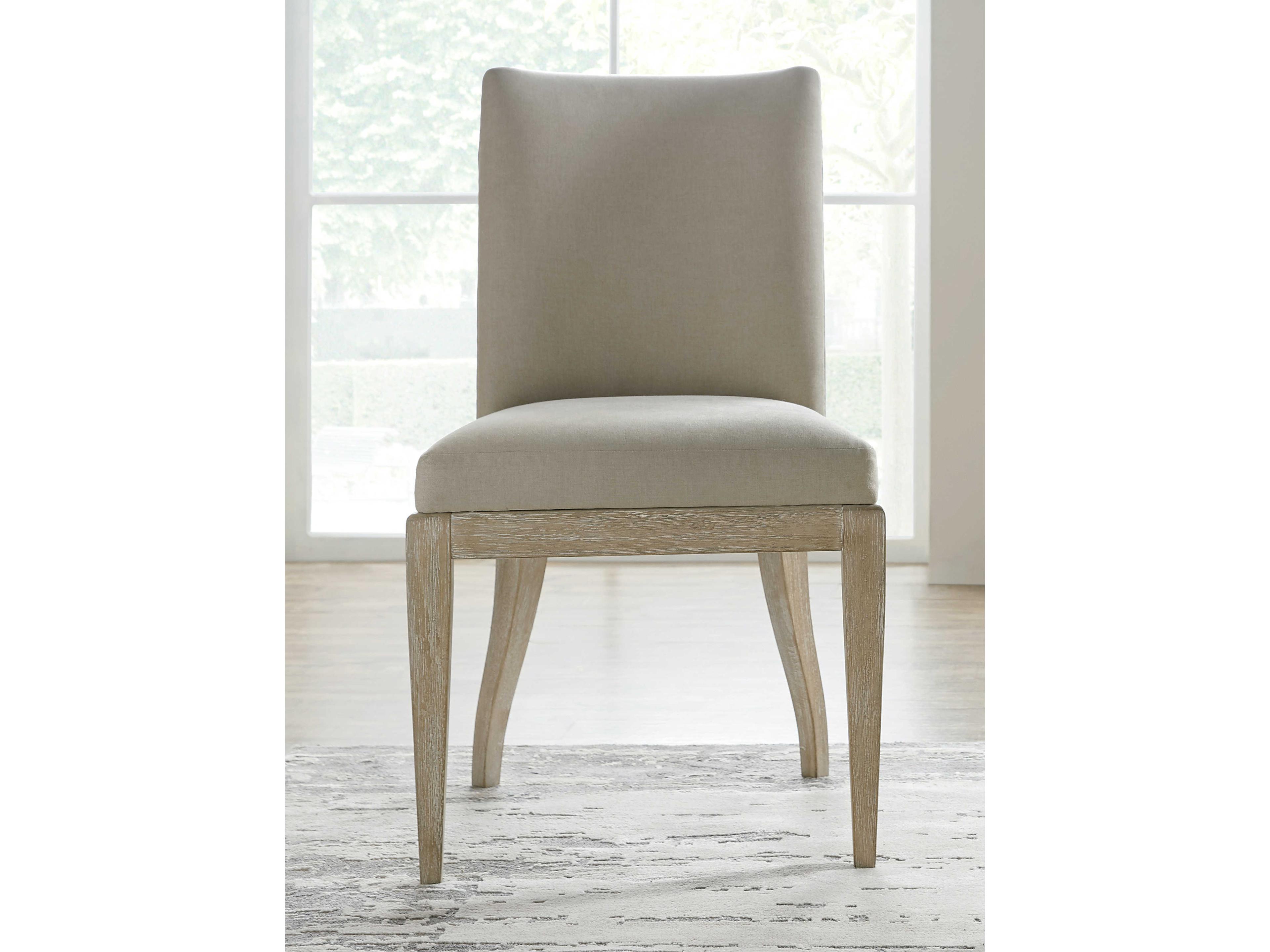 Luxecor Heritage Beige Upholstered Side Dining Chair