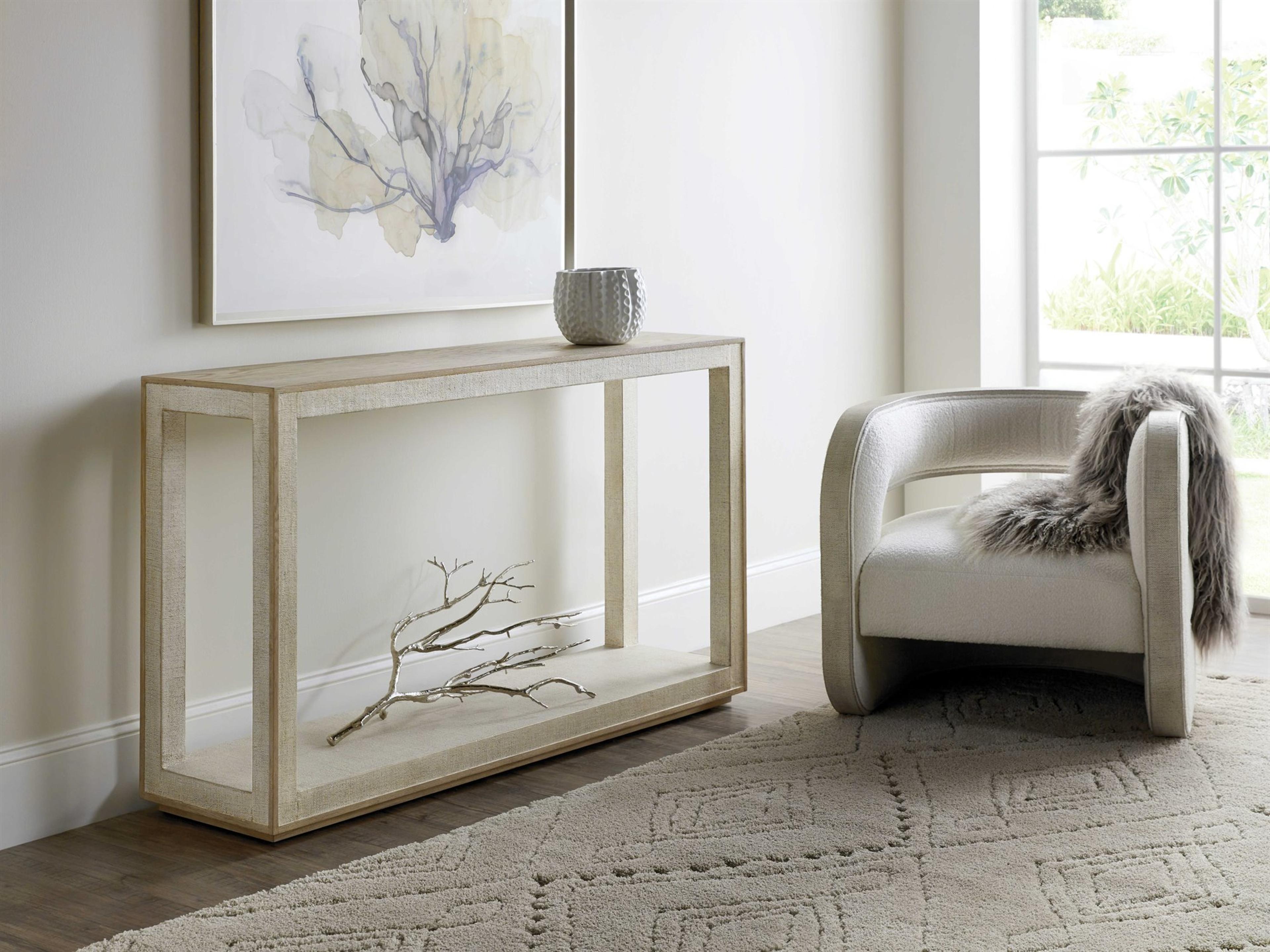 Cascade Chair and Ottoman Set