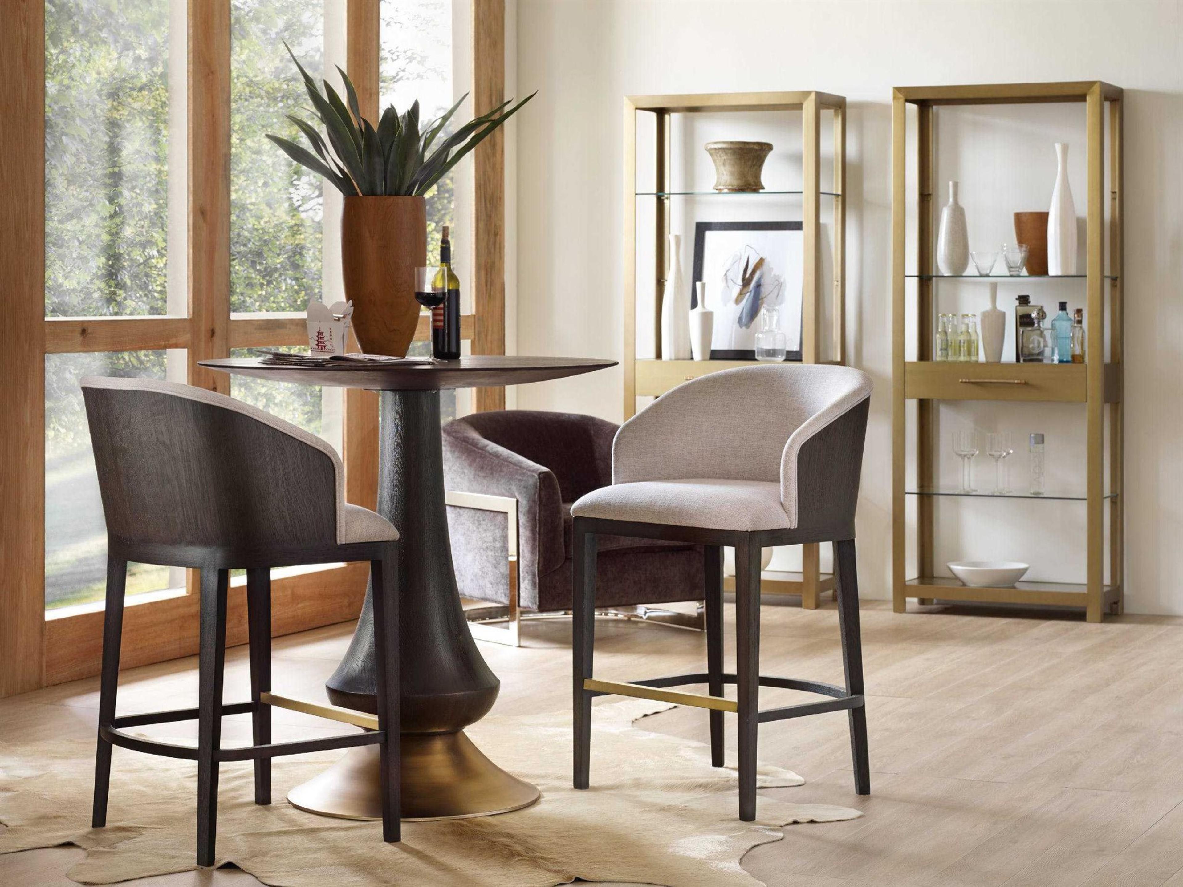 Hooker Furniture Curata Oak Wood Bar Dining Room Set