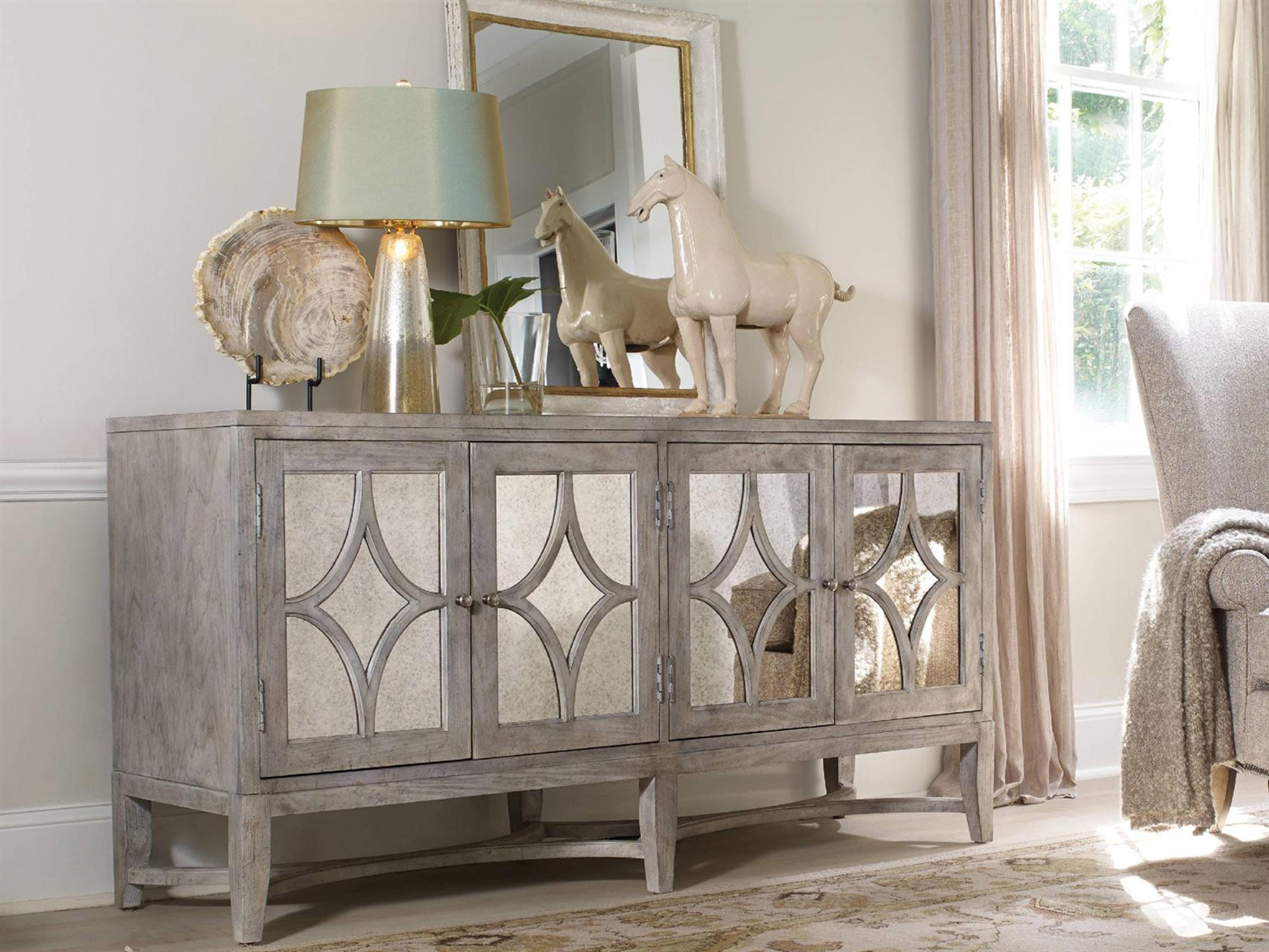 Luxecor Heritage Diamante 68" Hardwood Light Wood Sideboard