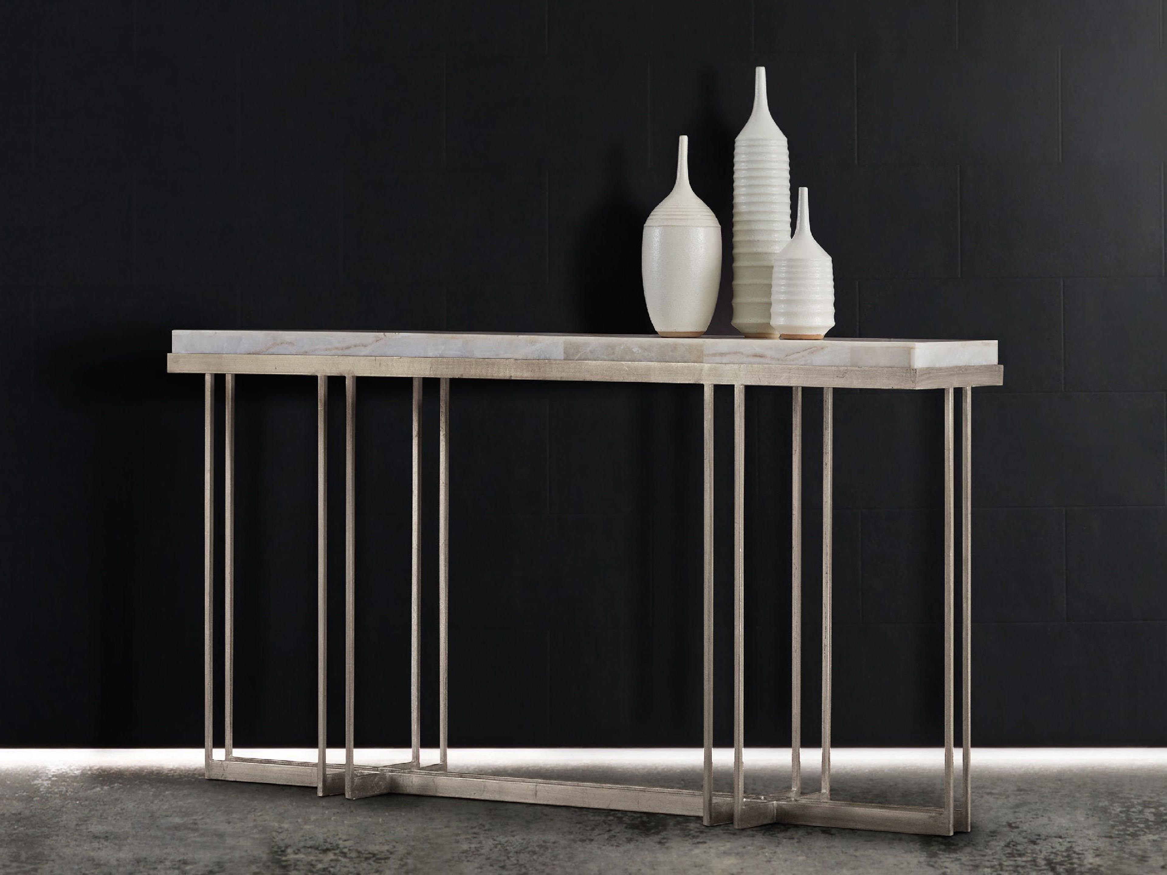 Luxecor Heritage Blaire Rectangular White Console Table