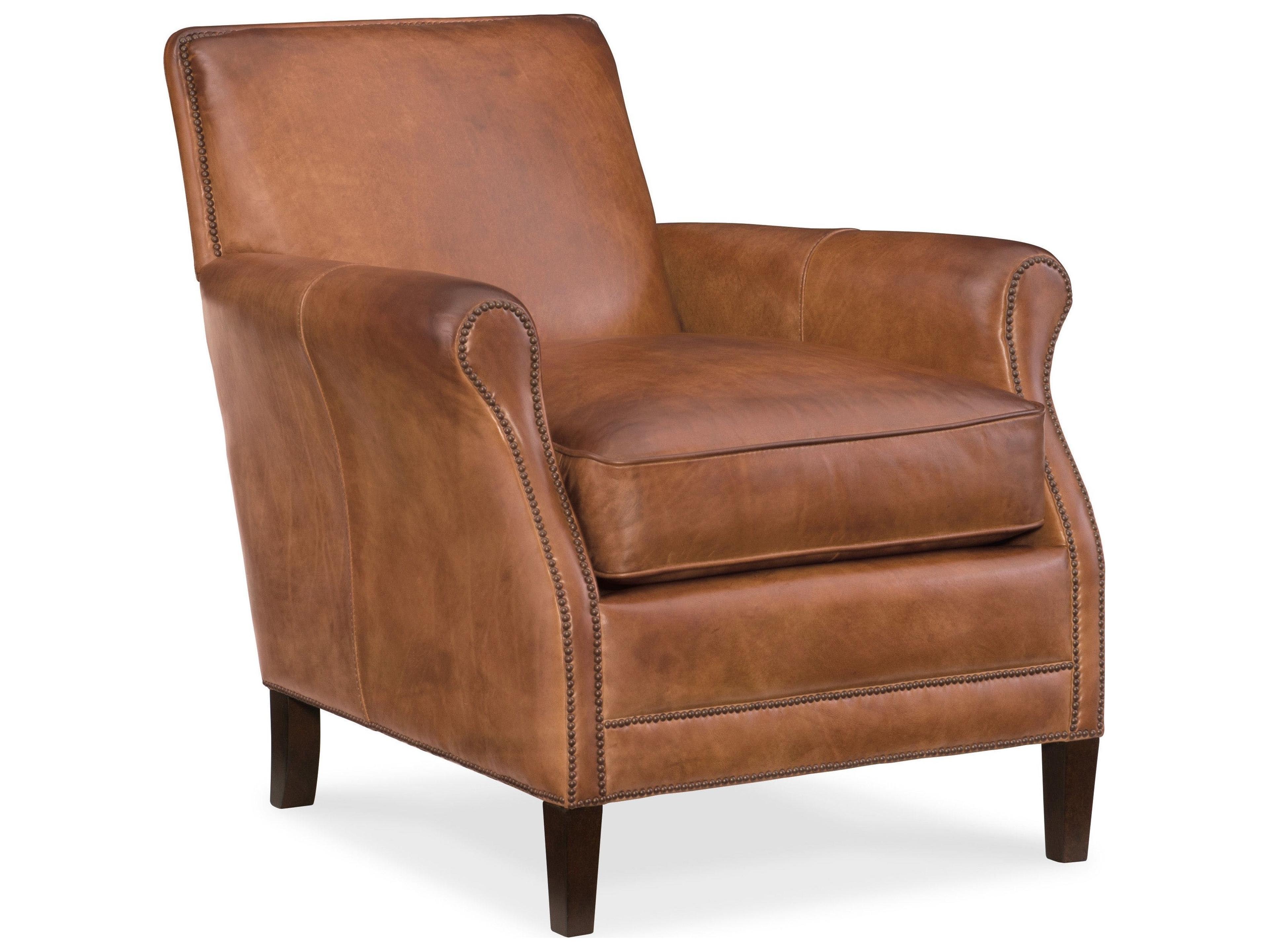 Brown Leather Club Chair