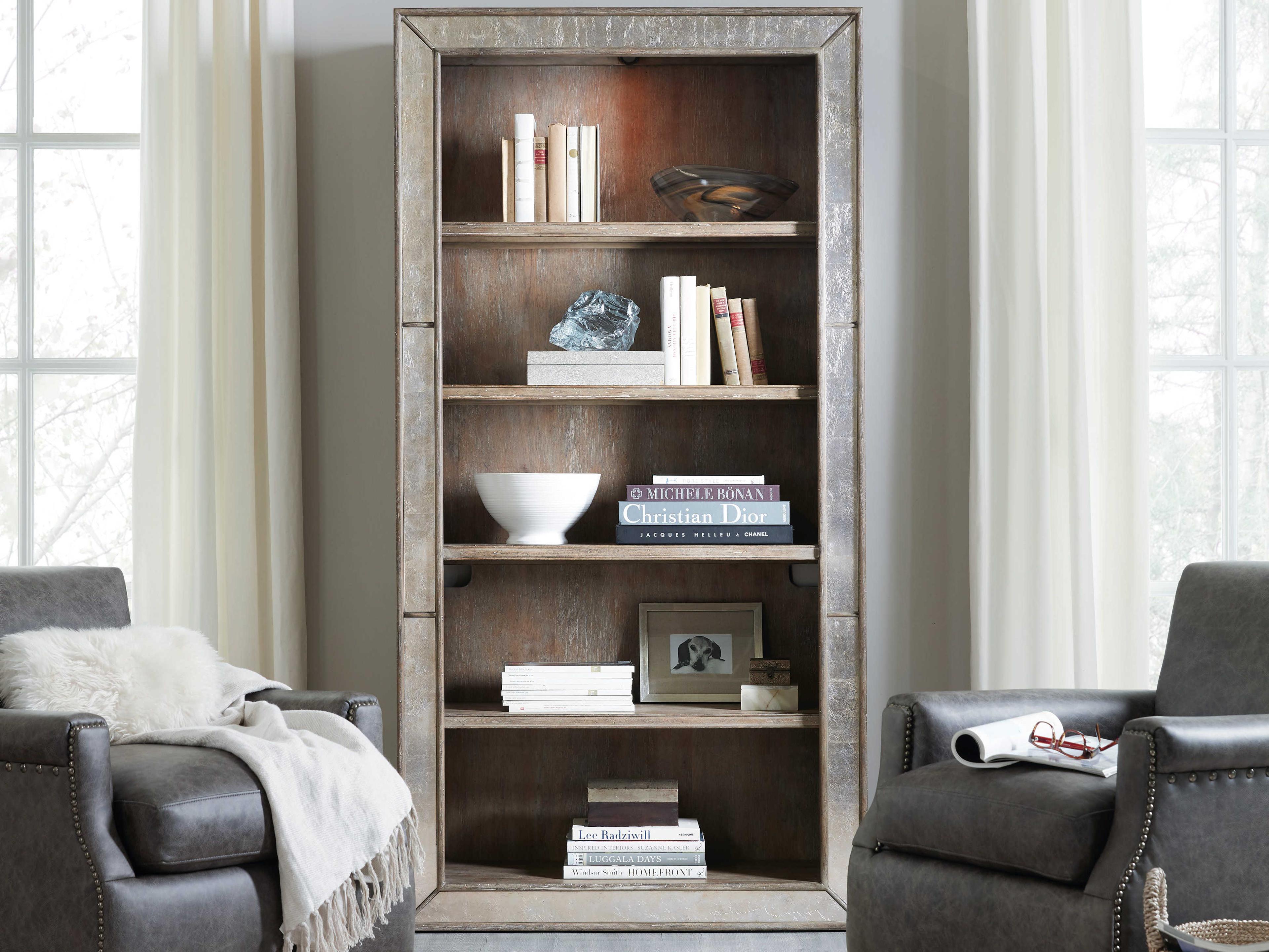 Hooker Furniture Light Wood Bookcase