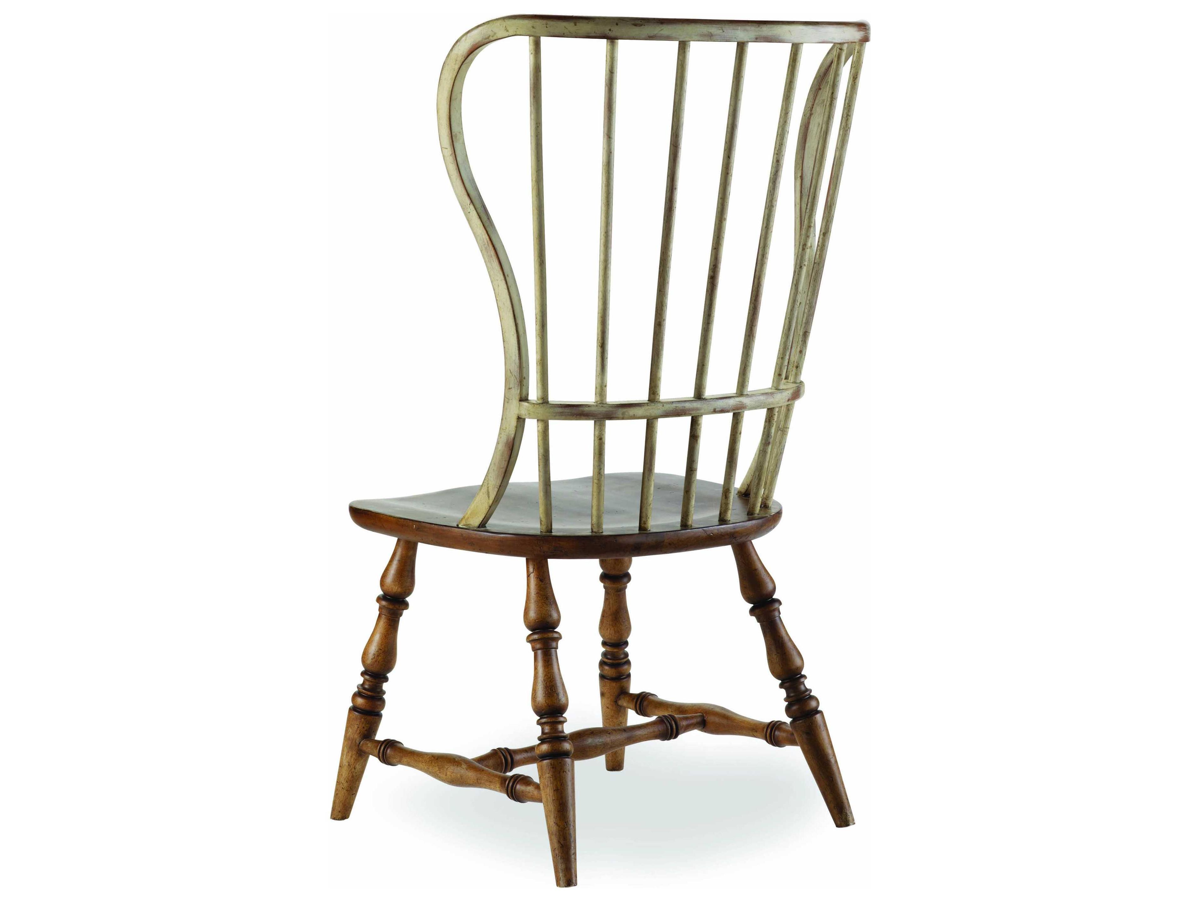 Luxecor Heritage Hardwood Brown Side Dining Chair