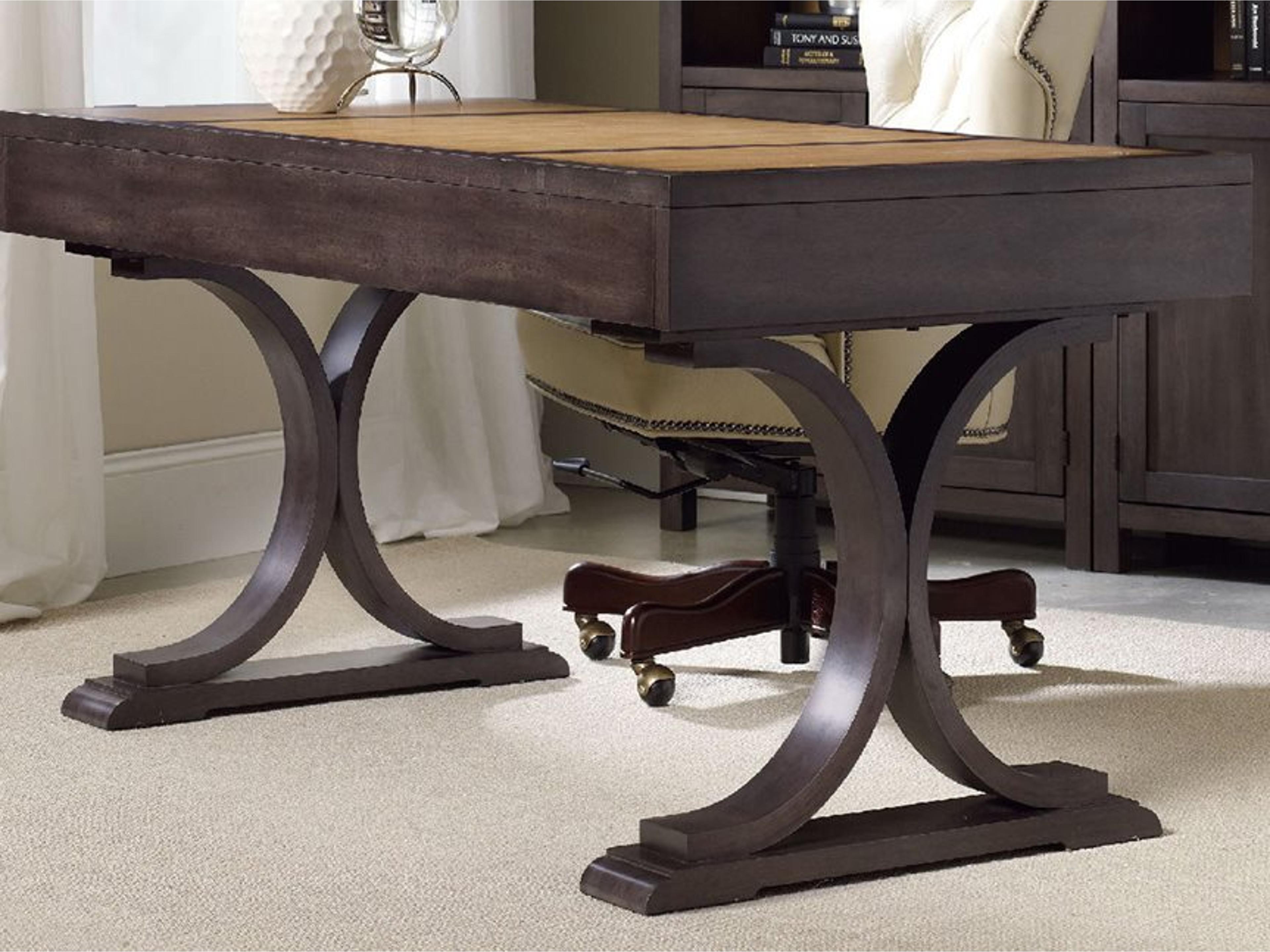 Hooker Furniture South Park Gray Hardwood Writing Desk