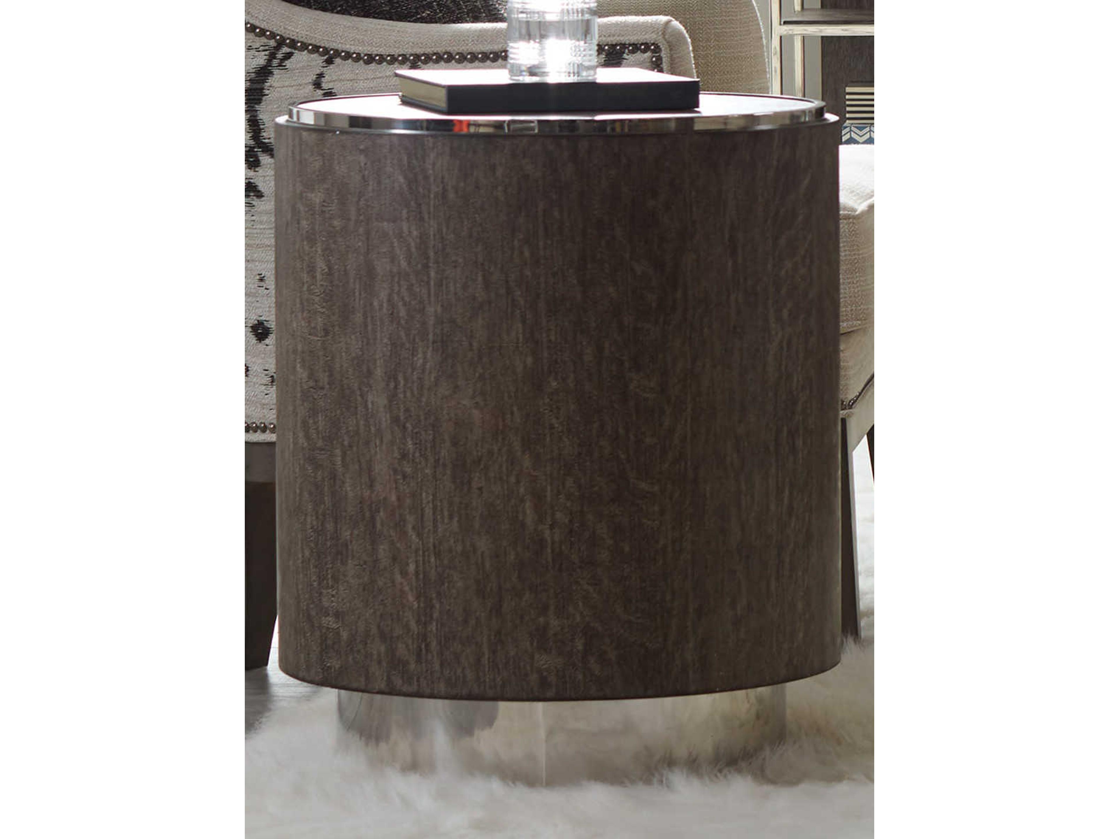 Hooker Furniture Storia Round Wood End Table